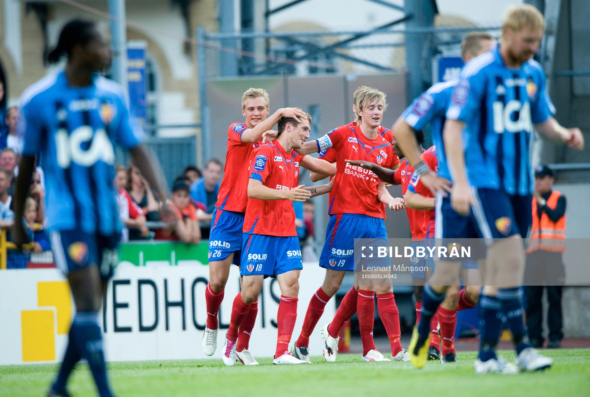 1-1, Alexander Gerndt, Helsingborg, glädje, jubel.