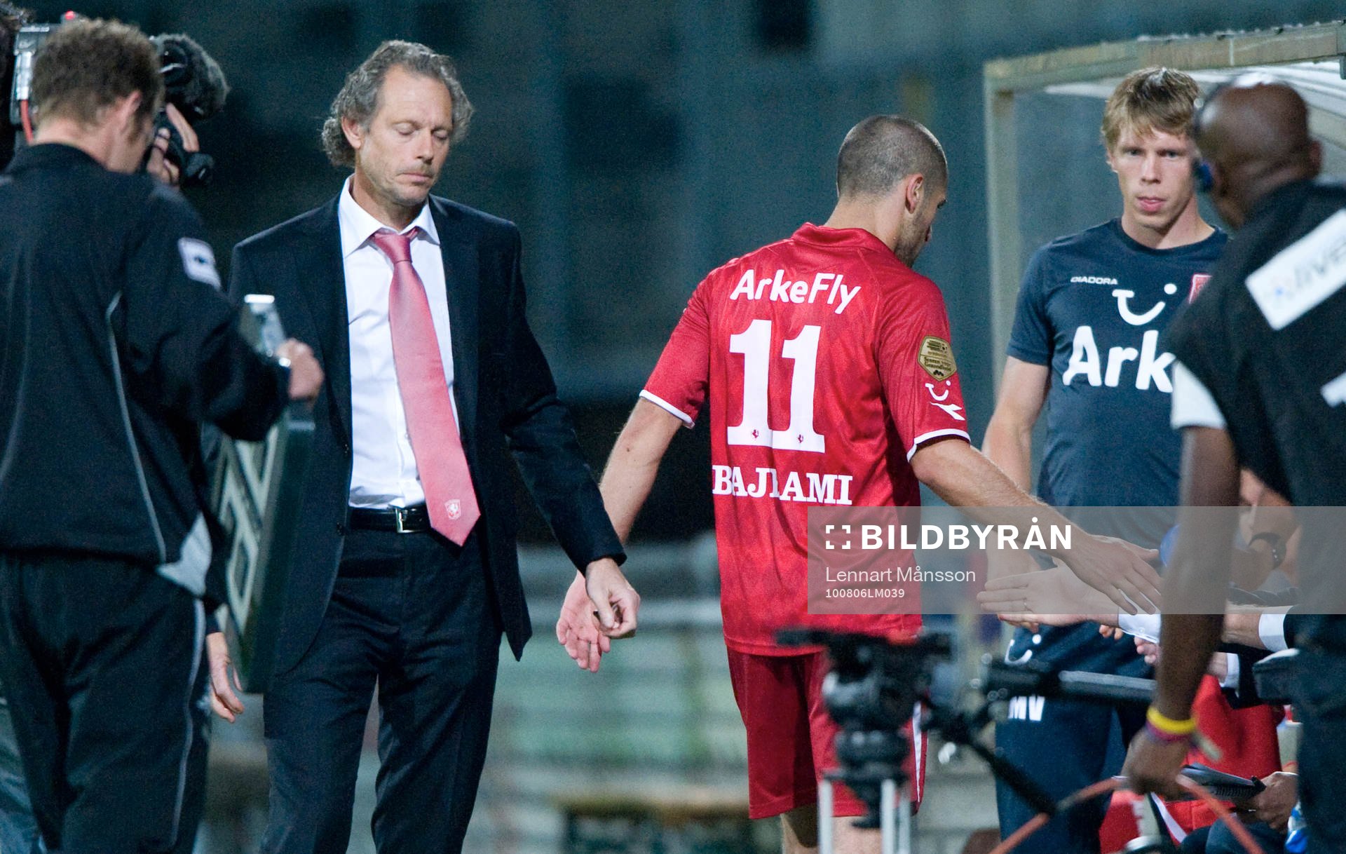 Emir Bajrami, Twente, byte. Michael Preud´homme, tränare