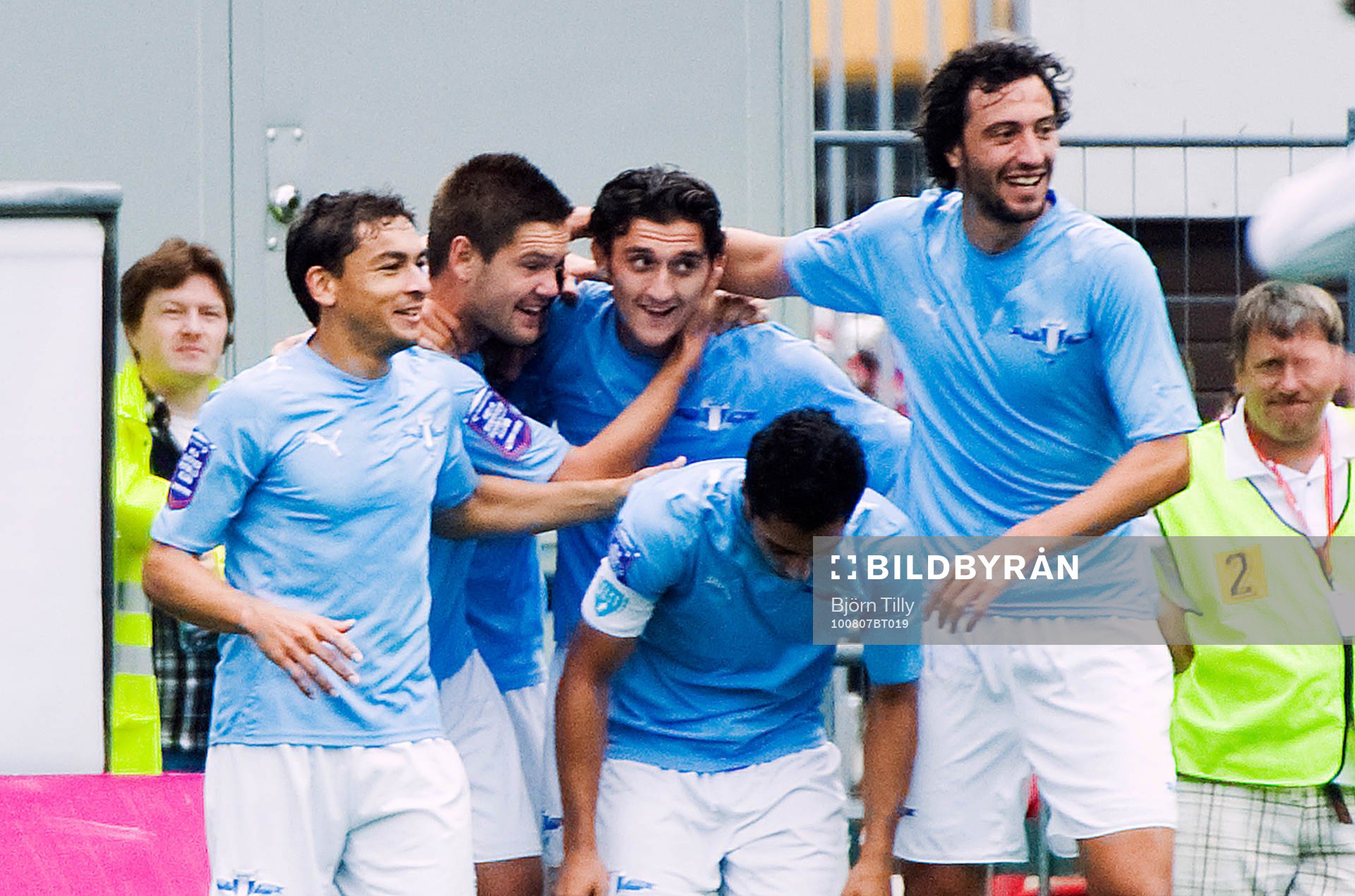 Ricardinho,  Ivo Pekalski, Agon Mehmeti och Yago Fernandez,