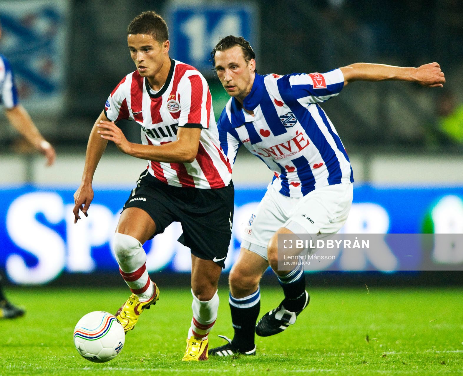 Fotboll, holländsk, Eredivisie, Heerenveen - PSV Eindhoven