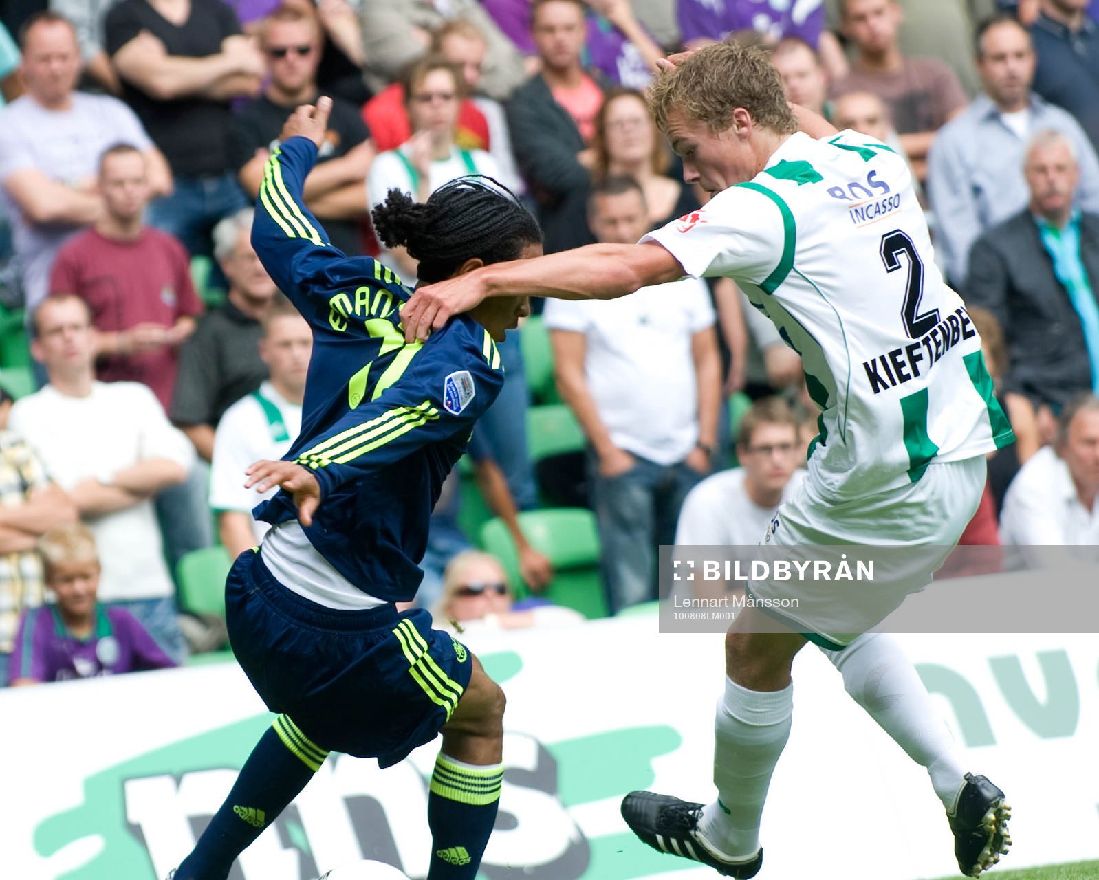 Maikel Kieftenbeld, Groningen och Urby Emanuelson, Ajax