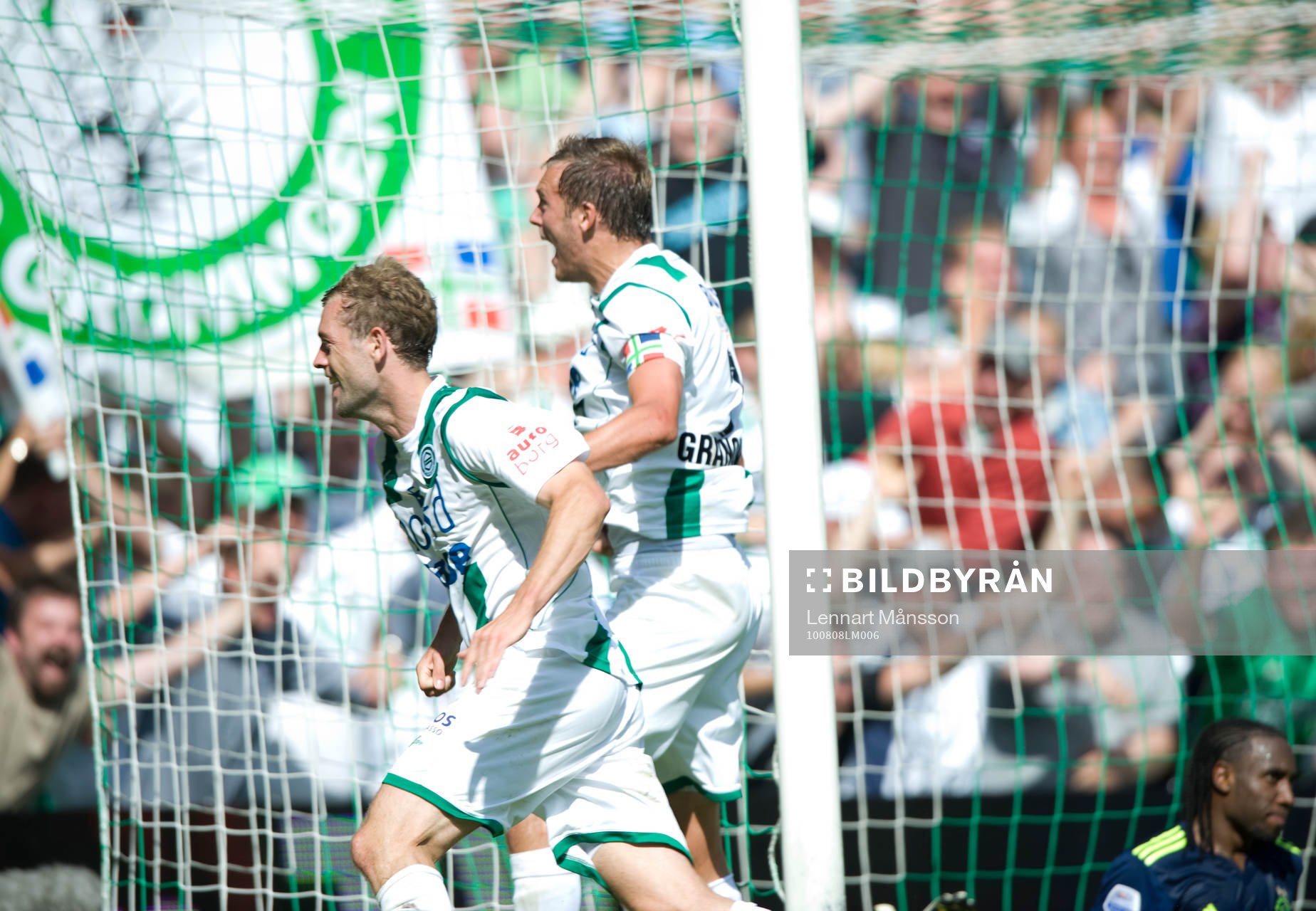 Andreas Granqvist och Nicklas Pedersen, Groningen (Jubel)