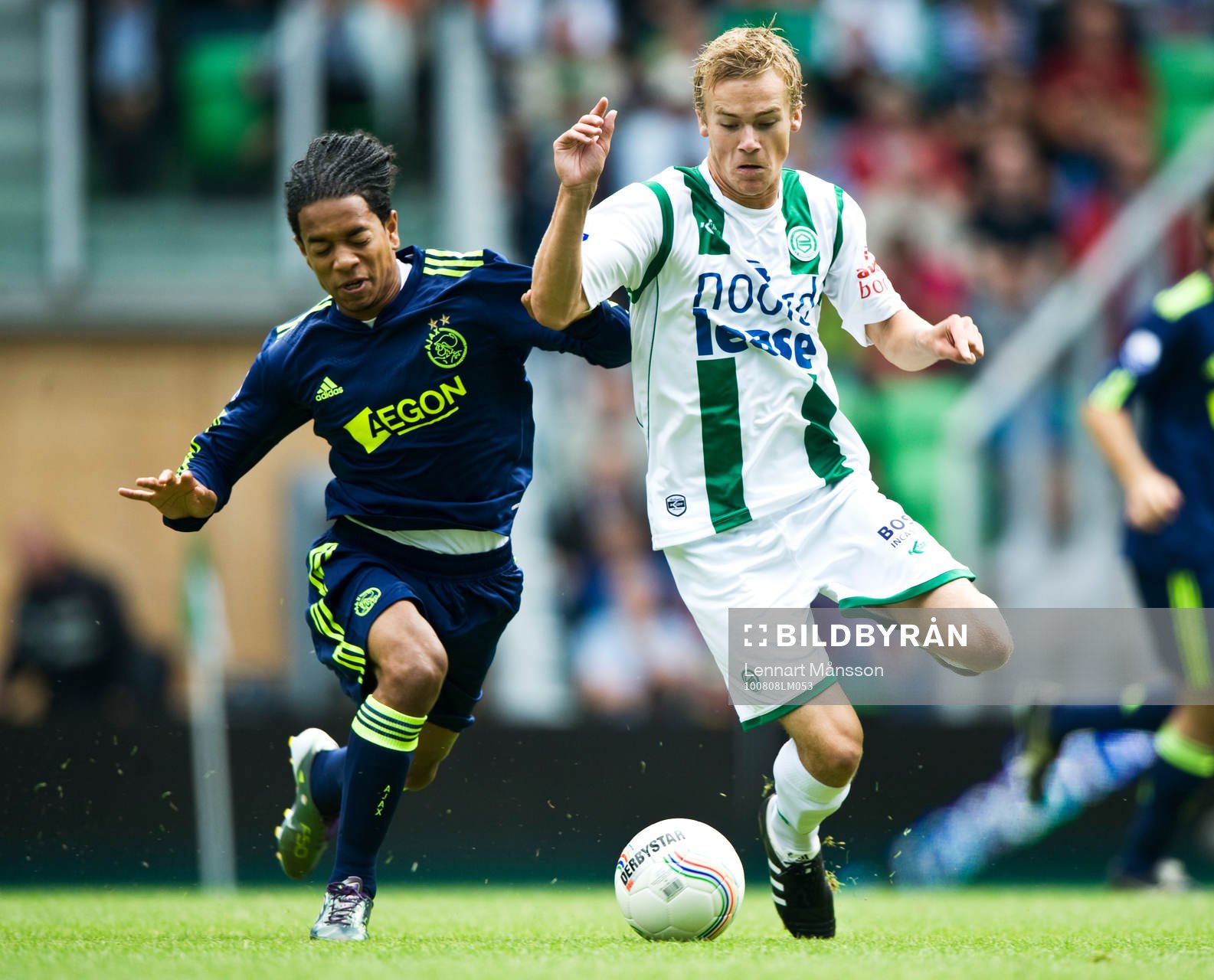 Urby Emanuelson, Ajax och Maikel Kieftenbeld, Groningen