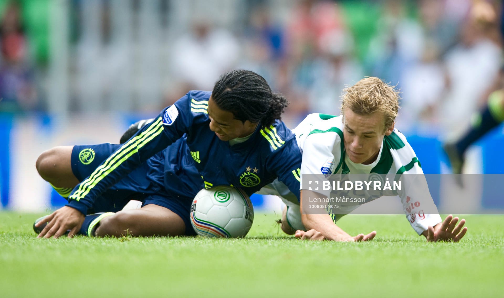 Urby Emanuelson, Ajax och Maikel Kieftenbeld, Groningen