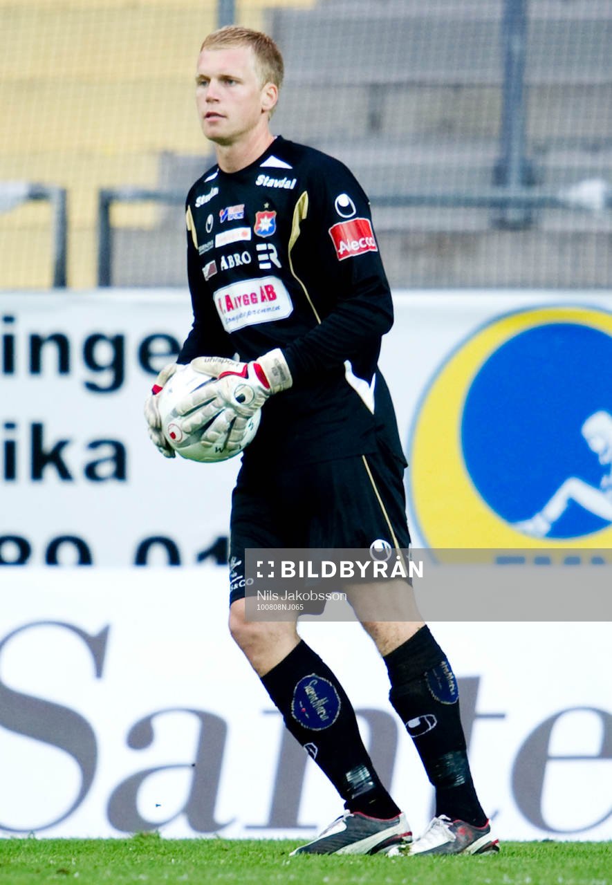  Peter Abrahamsson, målvakt, Örgryte.