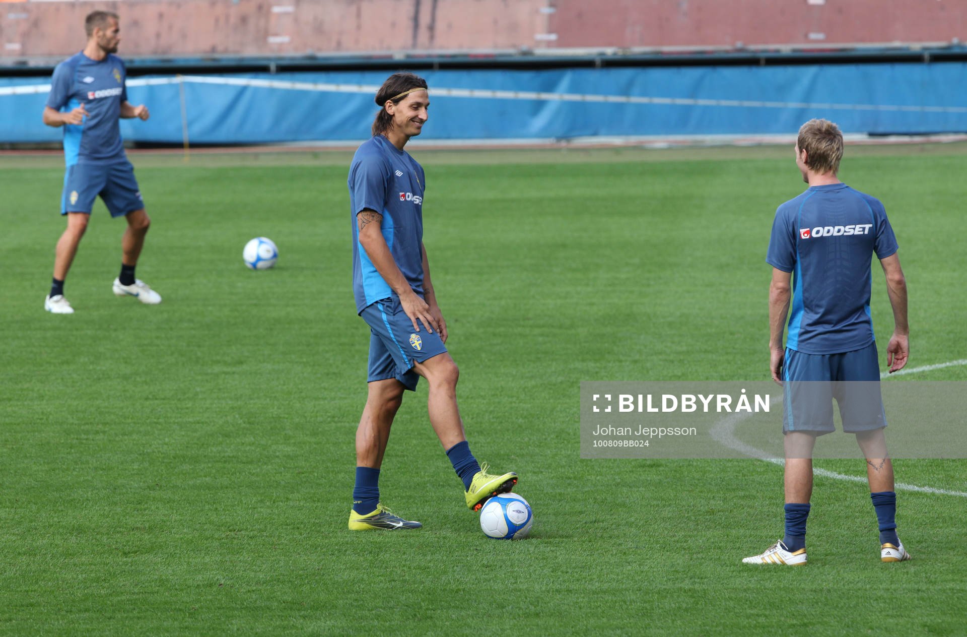 Zlatan Ibrahimovic och Christian Wilhelmsson (Christian