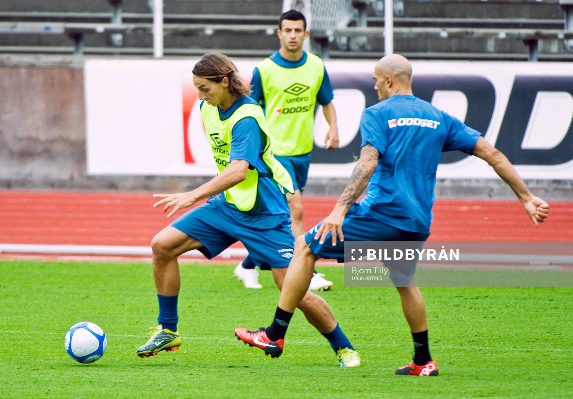Zlatan Ibrahimovic och Daniel Majstorovic, Sverige