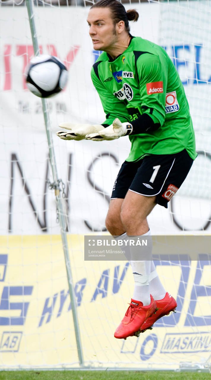 Peter Karlsson, målvakt, Landskrona