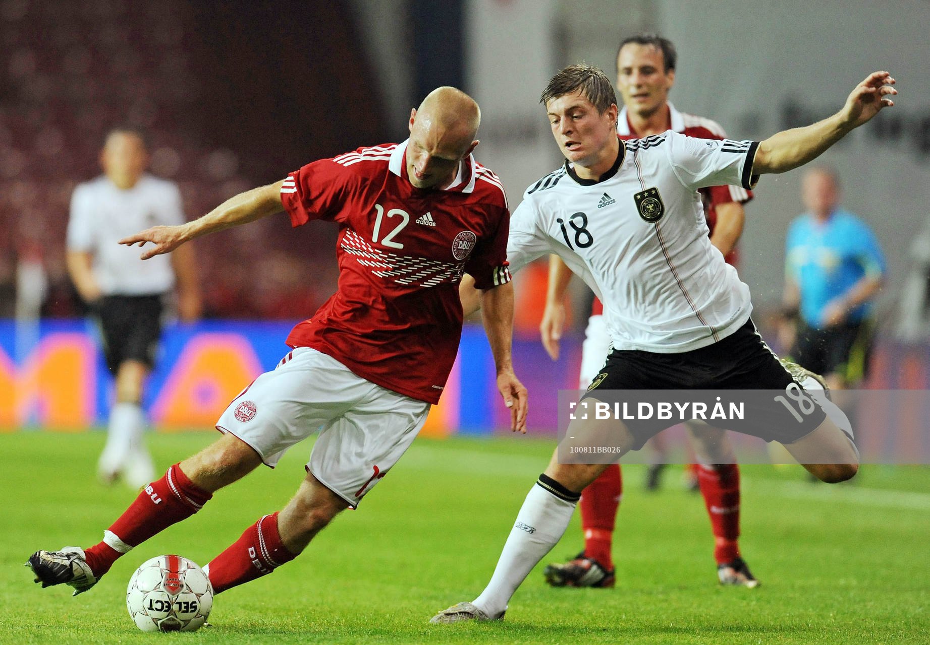  Johnny Thomsen, Danmark och Toni Kroos, Tyskland.