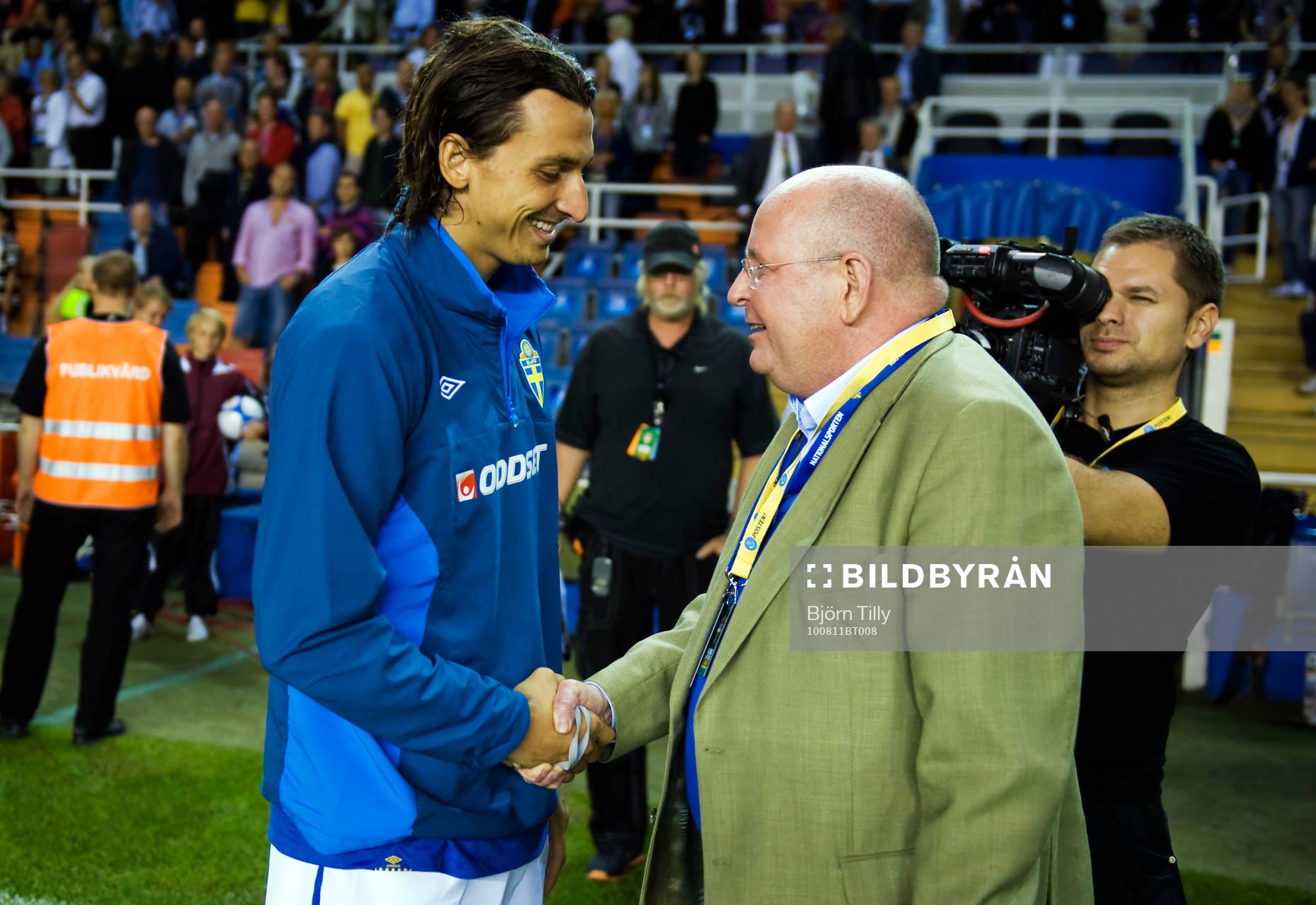 Zlatan Ibrahimovic, Sverige matchens lirare och Posten