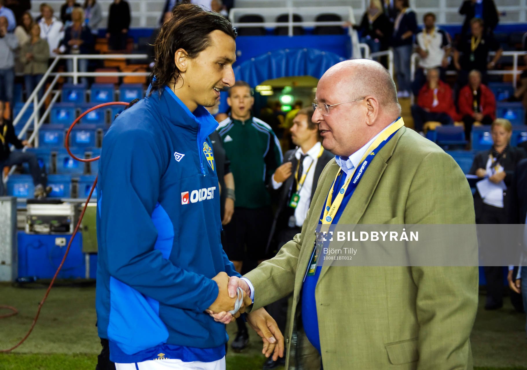 Zlatan Ibrahimovic, Sverige matchens lirare och Posten