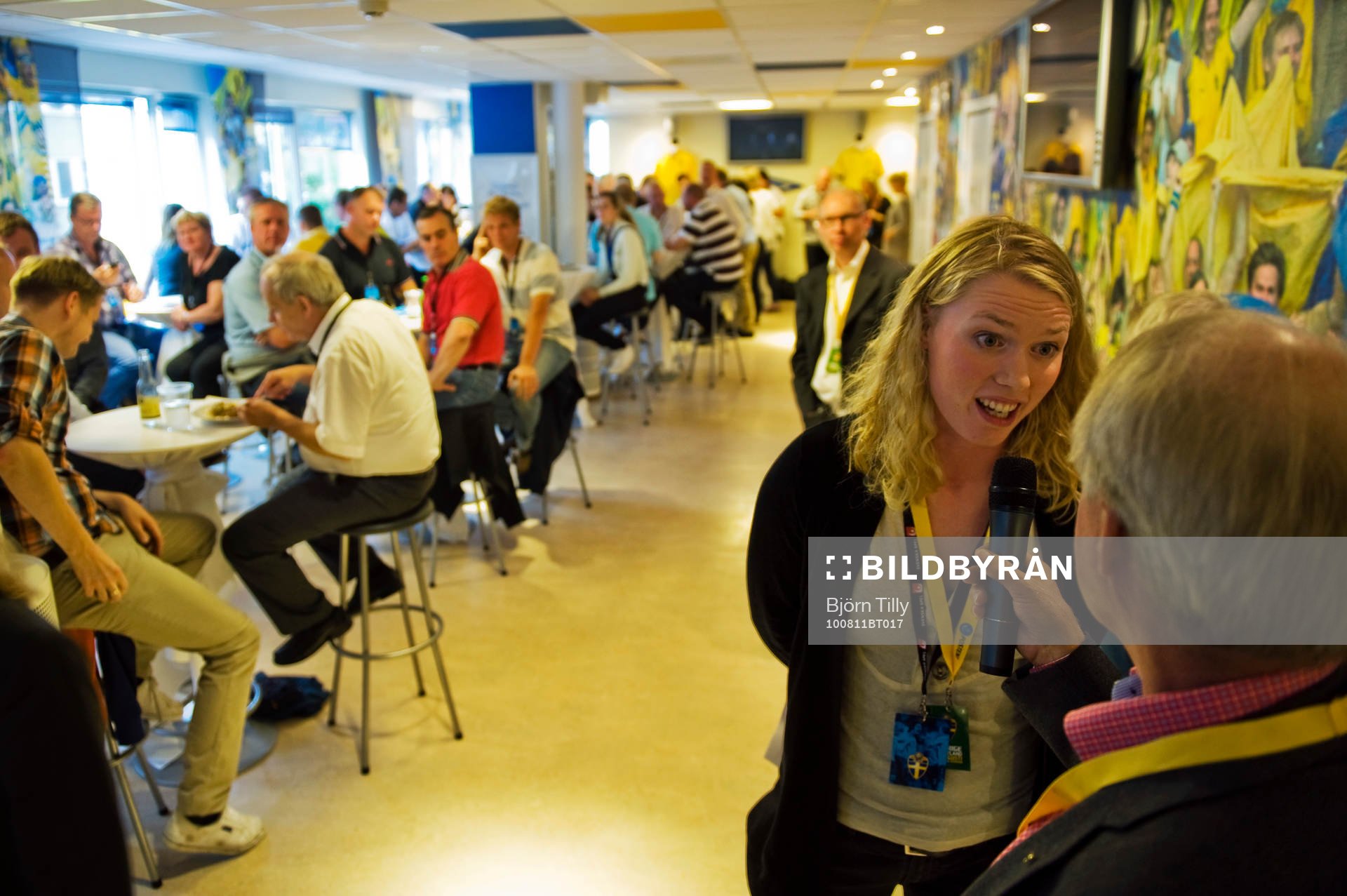 Hedvig Lindahl, målvakt, Sverige intervjuvas angående