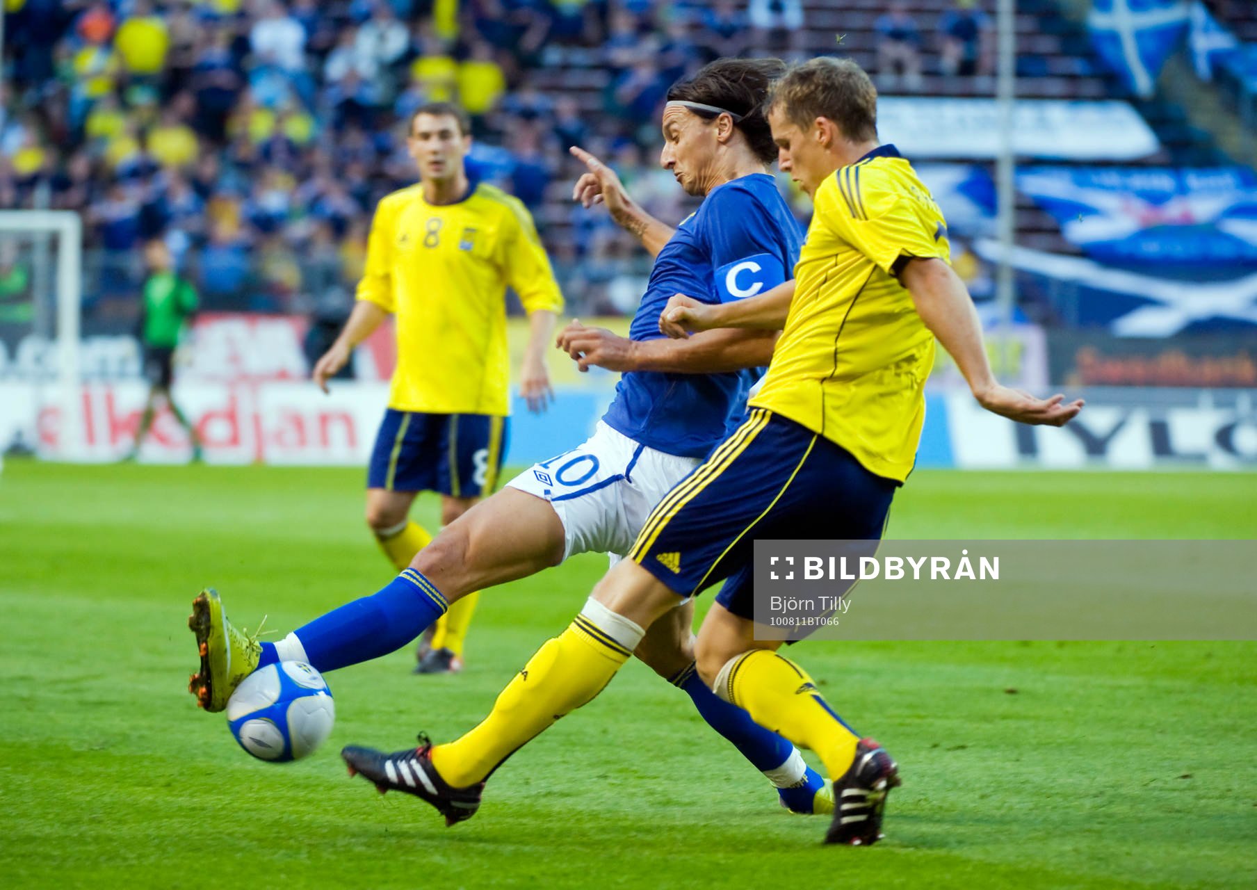 Zlatan Ibrahimovic, Sverige och Christophe Berra, Skottland