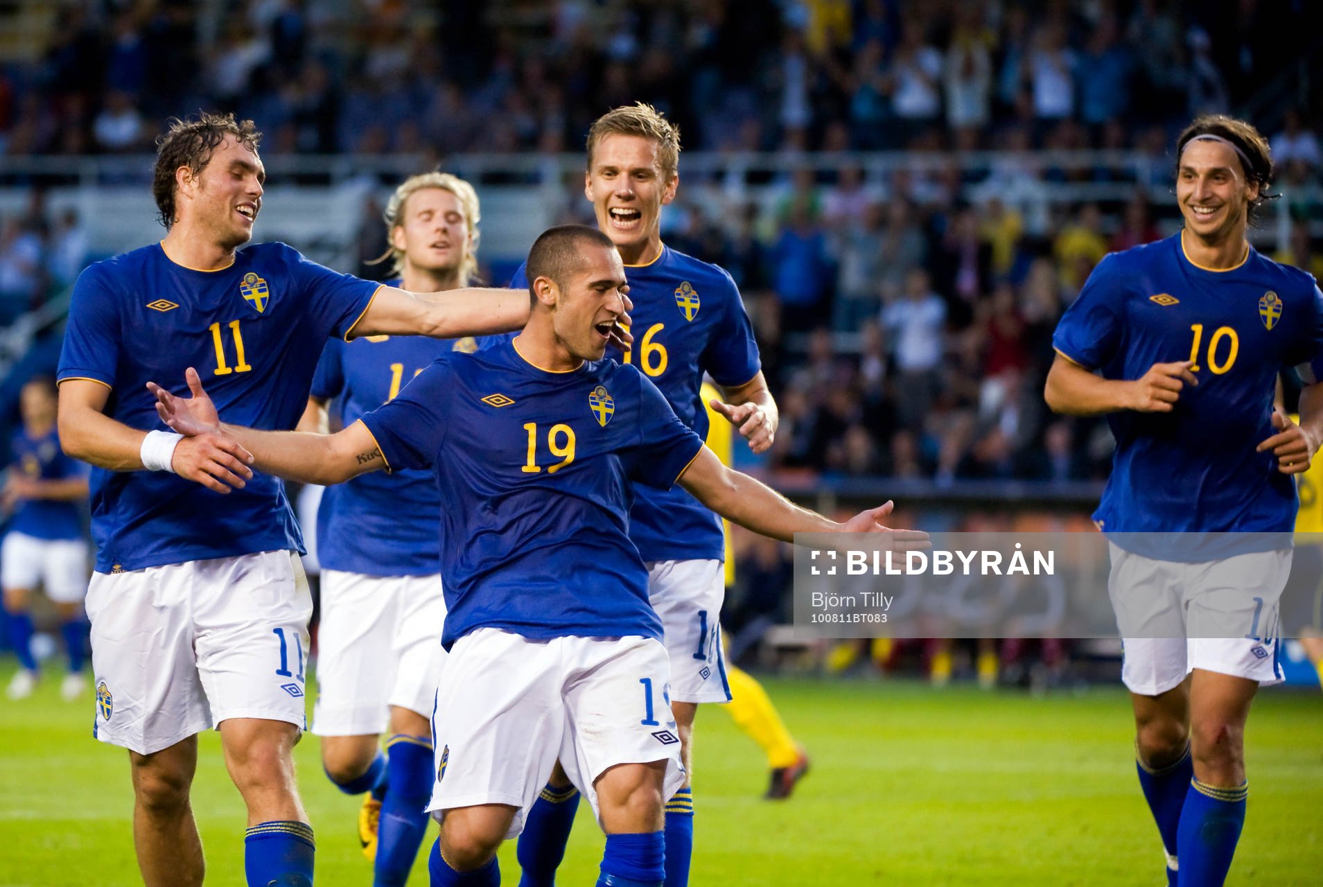 Johan Elmander, Ola Toivonen, Emir Bajrami, Pontus