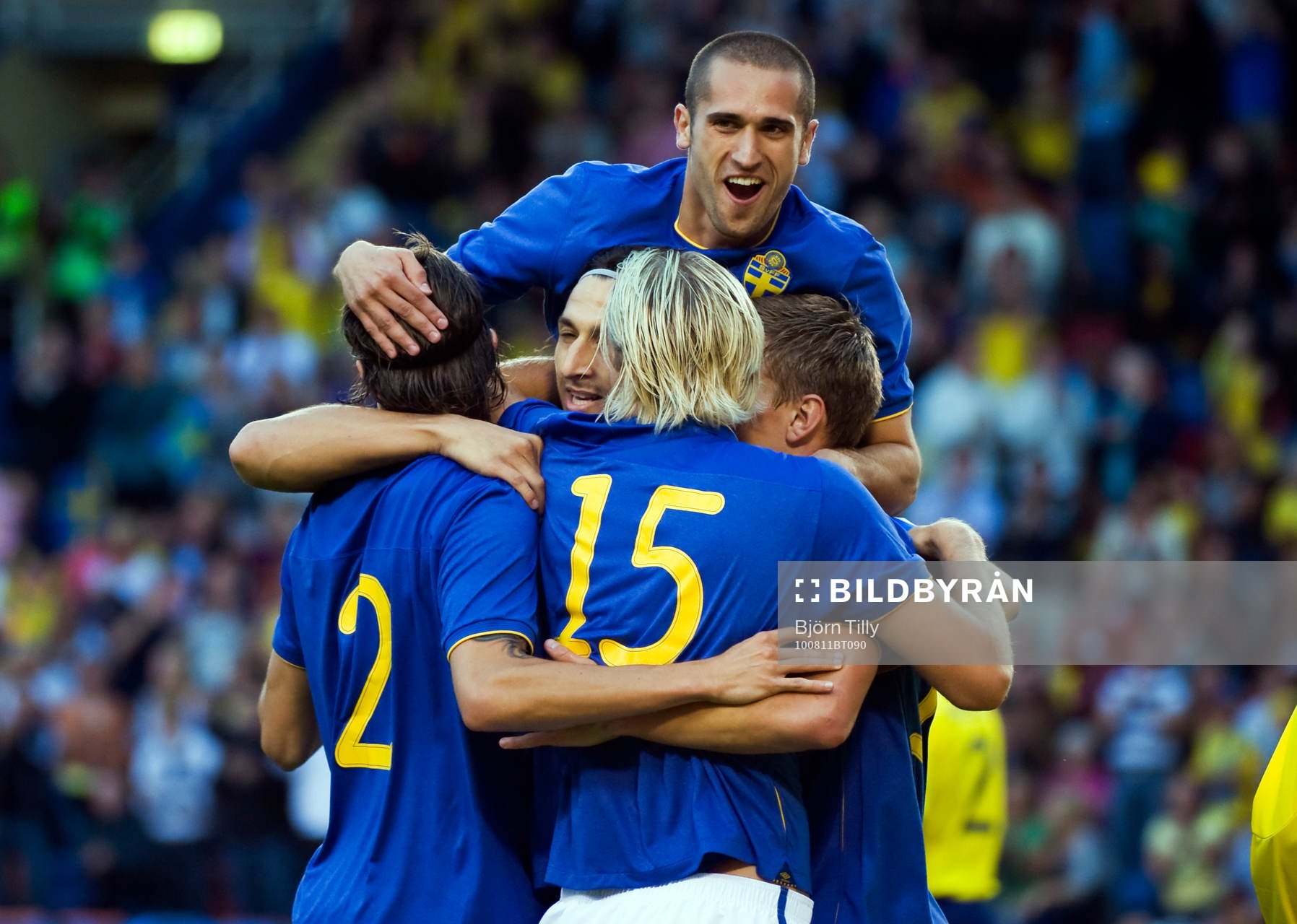 Zlatan Ibrahimovic och Emir Bajrami, Sverige