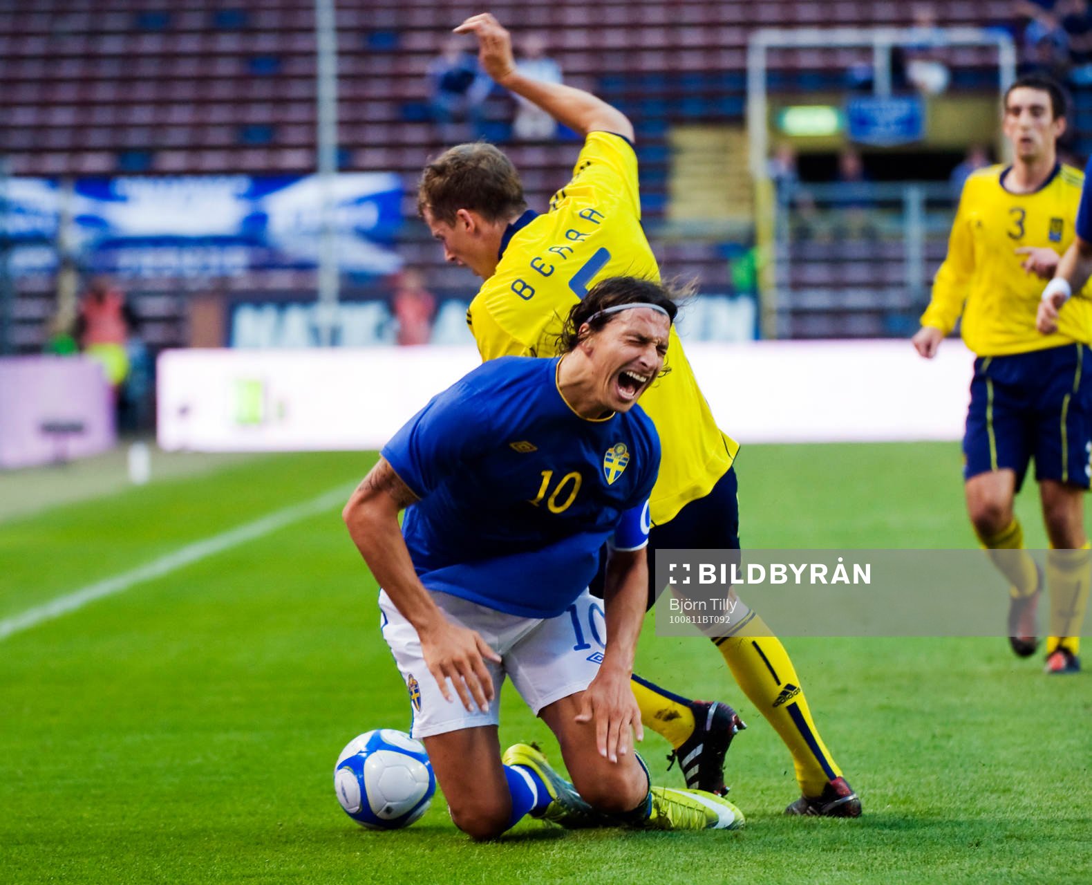 Zlatan Ibrahimovic, Sverige och Christophe Berra, Skottland
