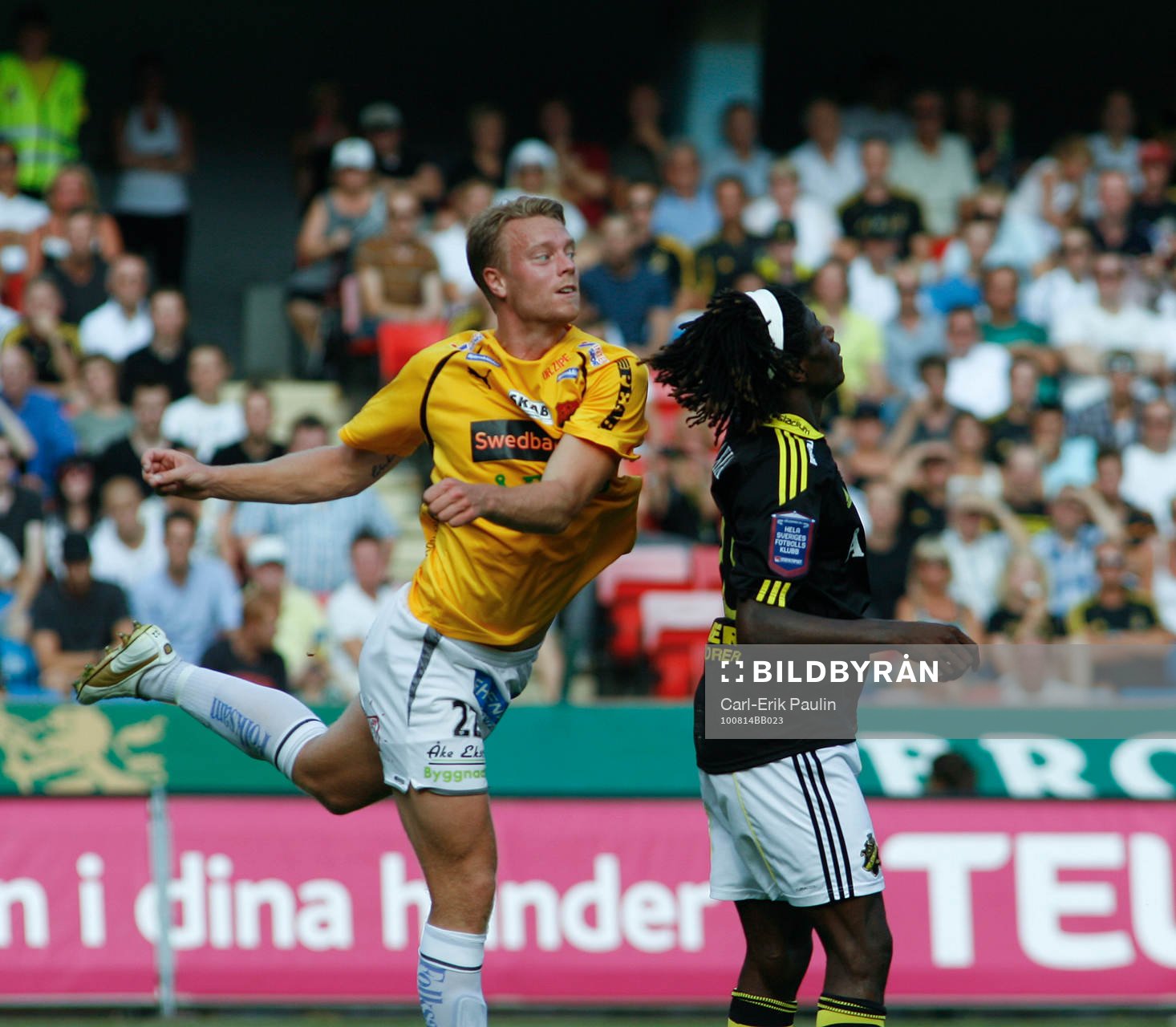 Muhamed Bangura, AIK och Björn Andersson, Gais