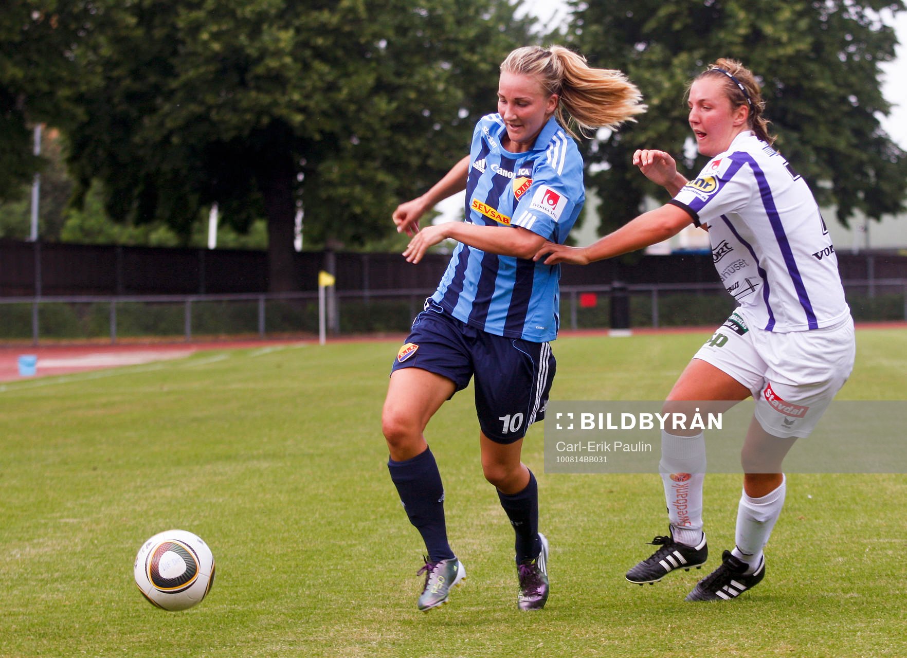 Emma Lundh, Djurgården och Elin Sandgren, Jitex