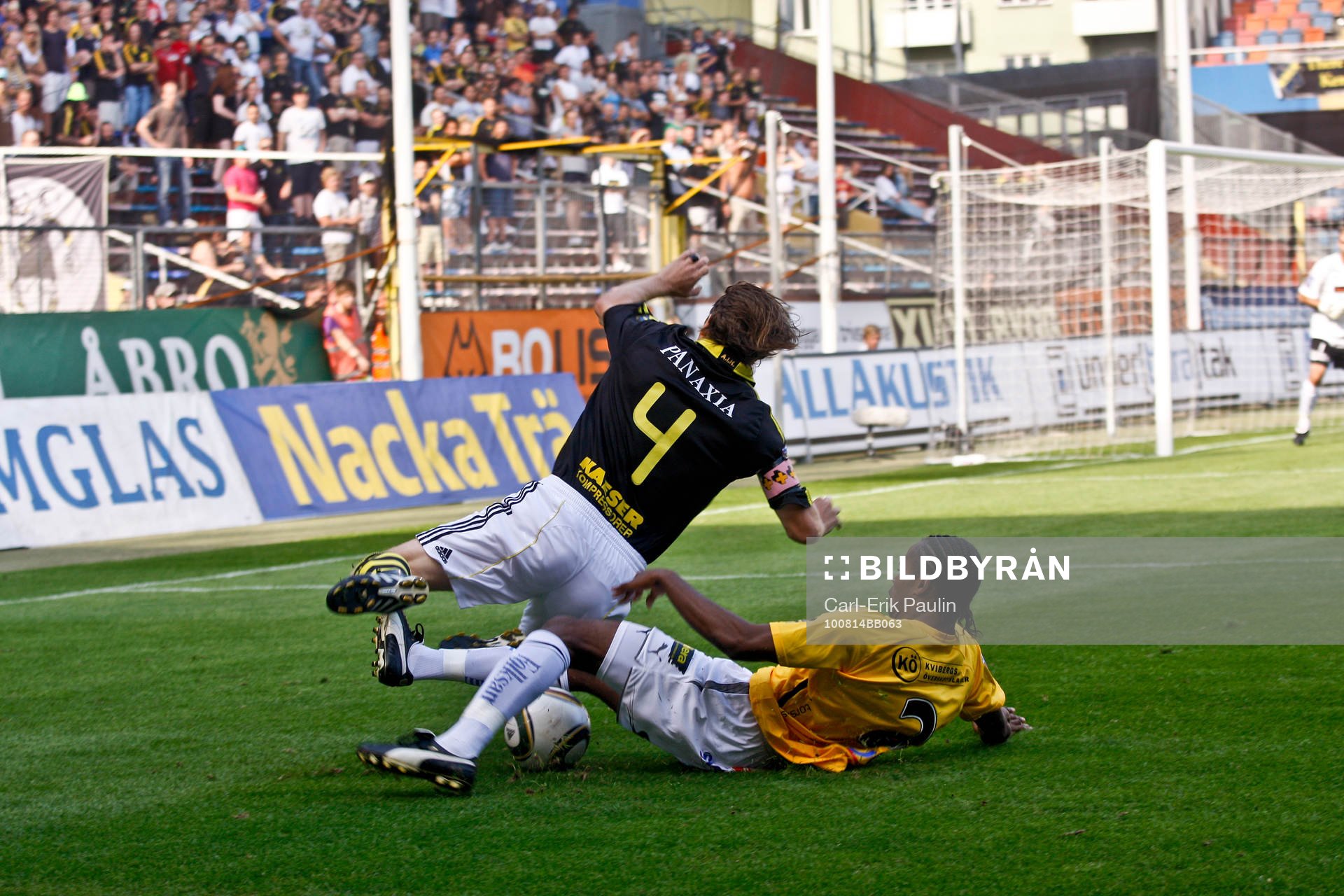Nils-Eric Johansson, AIK och Richard Ekunde, Gais
