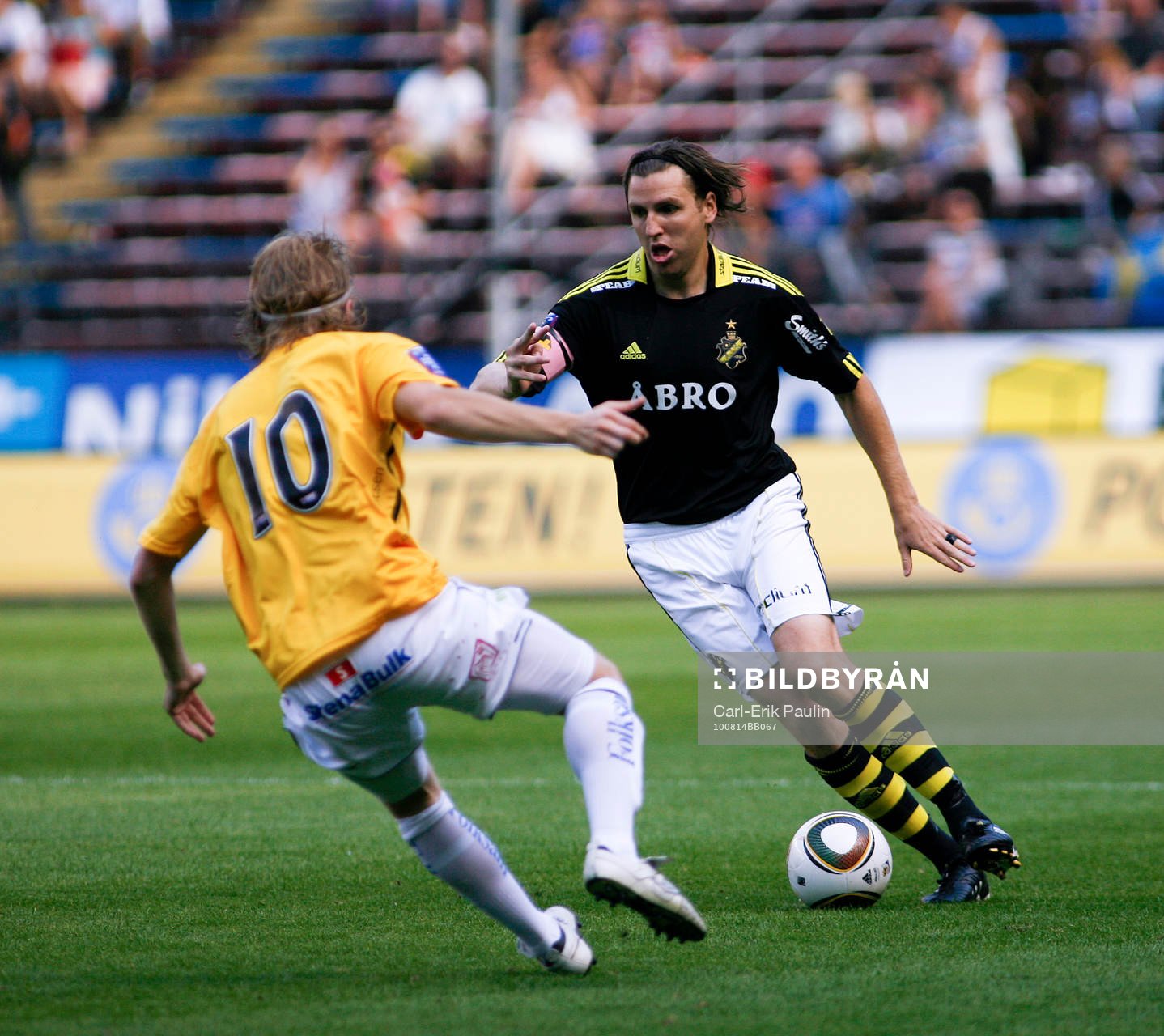 Nils-Eric Johansson, AIK och Jesper Florén, Gais