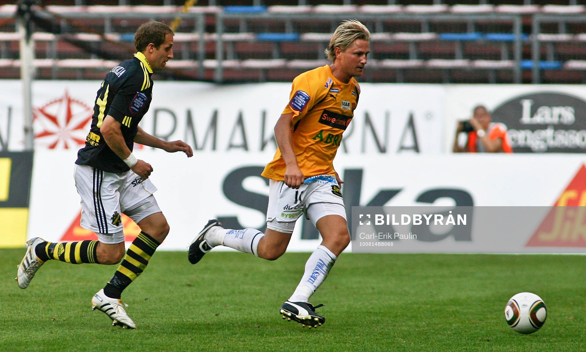 Kenny Pavey, AIK och Jesper Florén, Gais