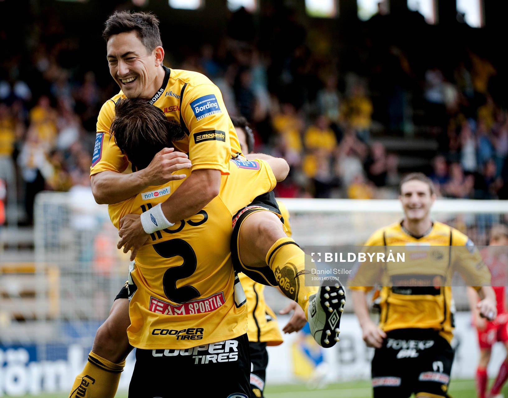 Mathias Florén, Elfsborg, gör 1-0. Jubel Stefan Ishizaki,
