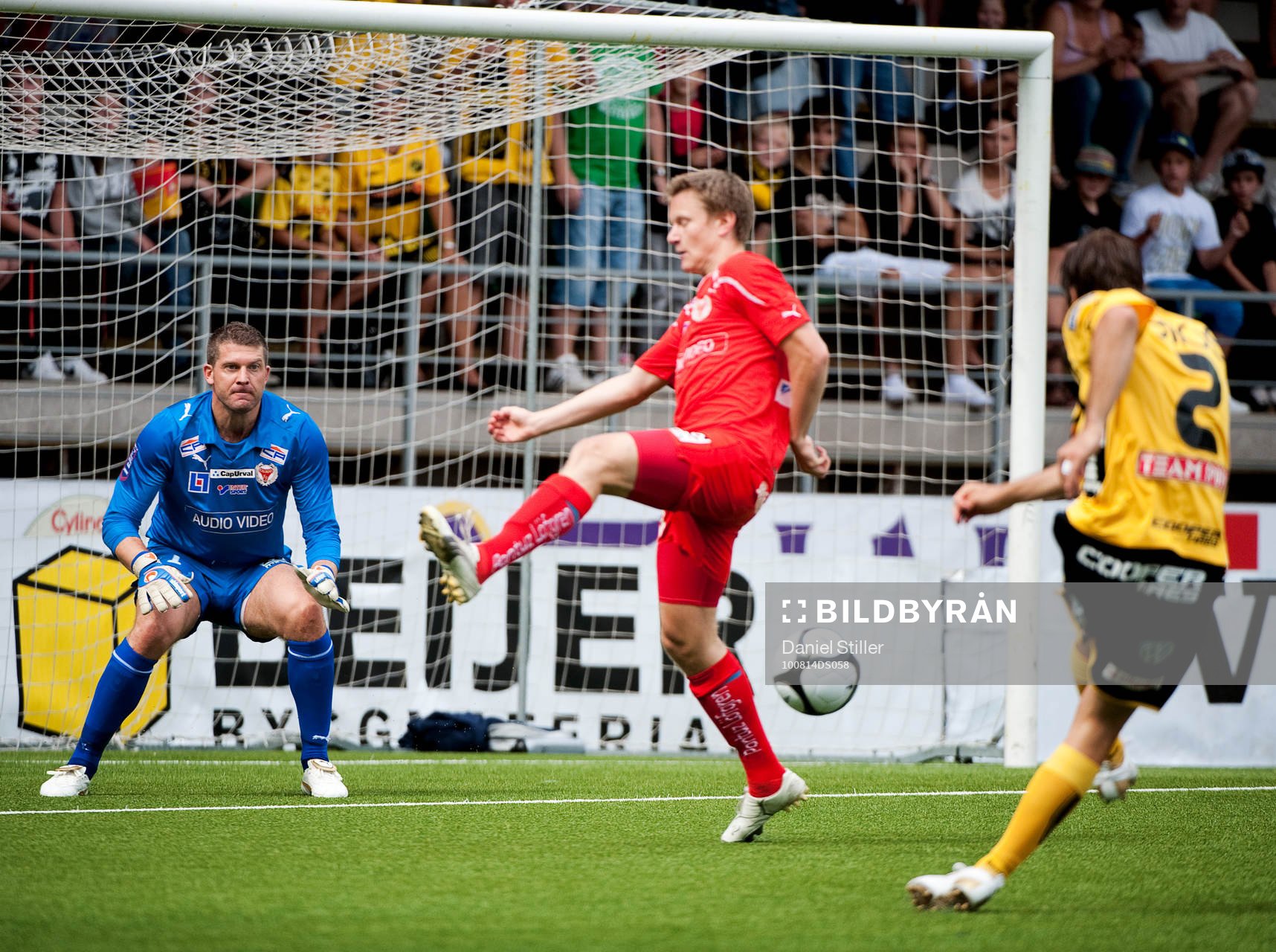 Mathias Florén, Elfsborg, gör 1-0. Petter Wastå,