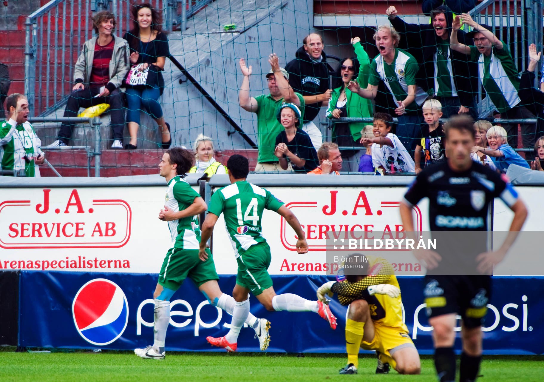Linus Hallenius, Hammarby  (Jubel)