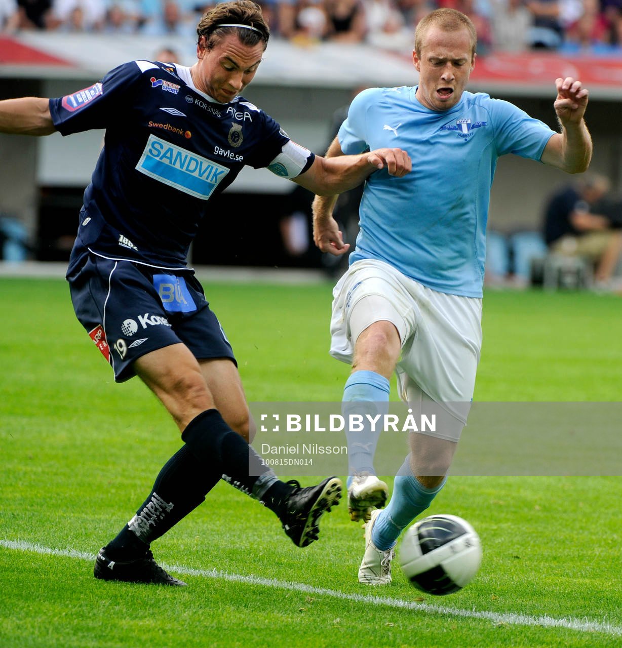 Daniel Larsson, Malmö och Marcus Hansson, Gefle