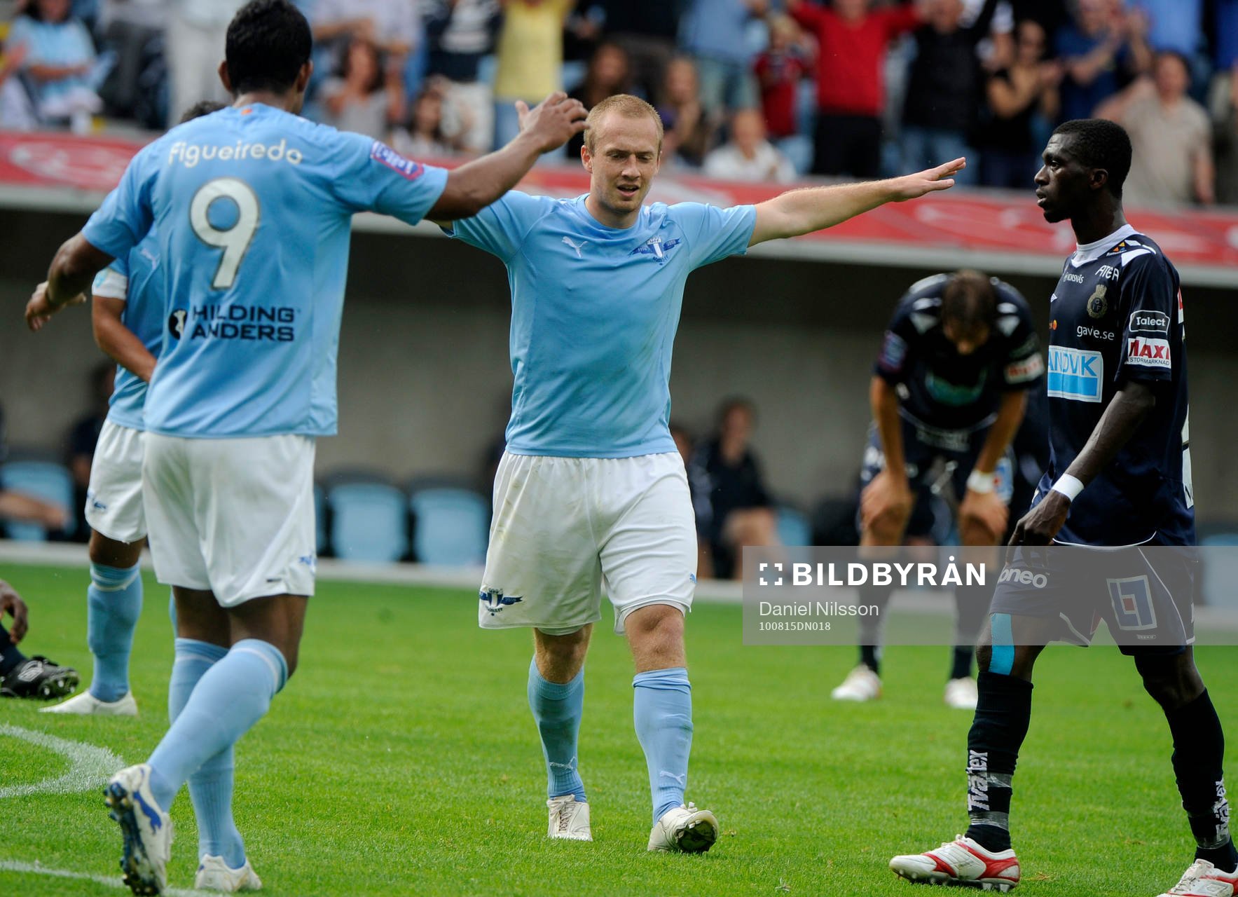 Daniel Larsson, Malmö jubel