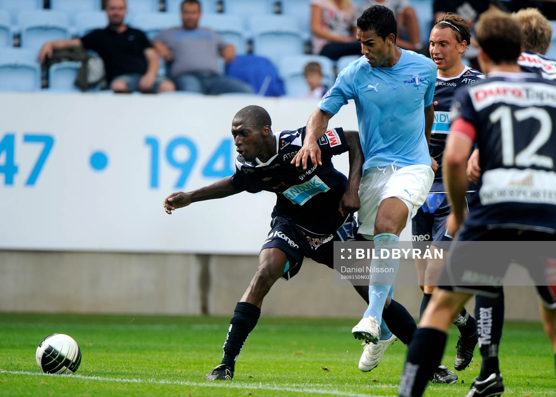 Wilton Figueiredo, Malmö och Omar Jawo, Gefle
