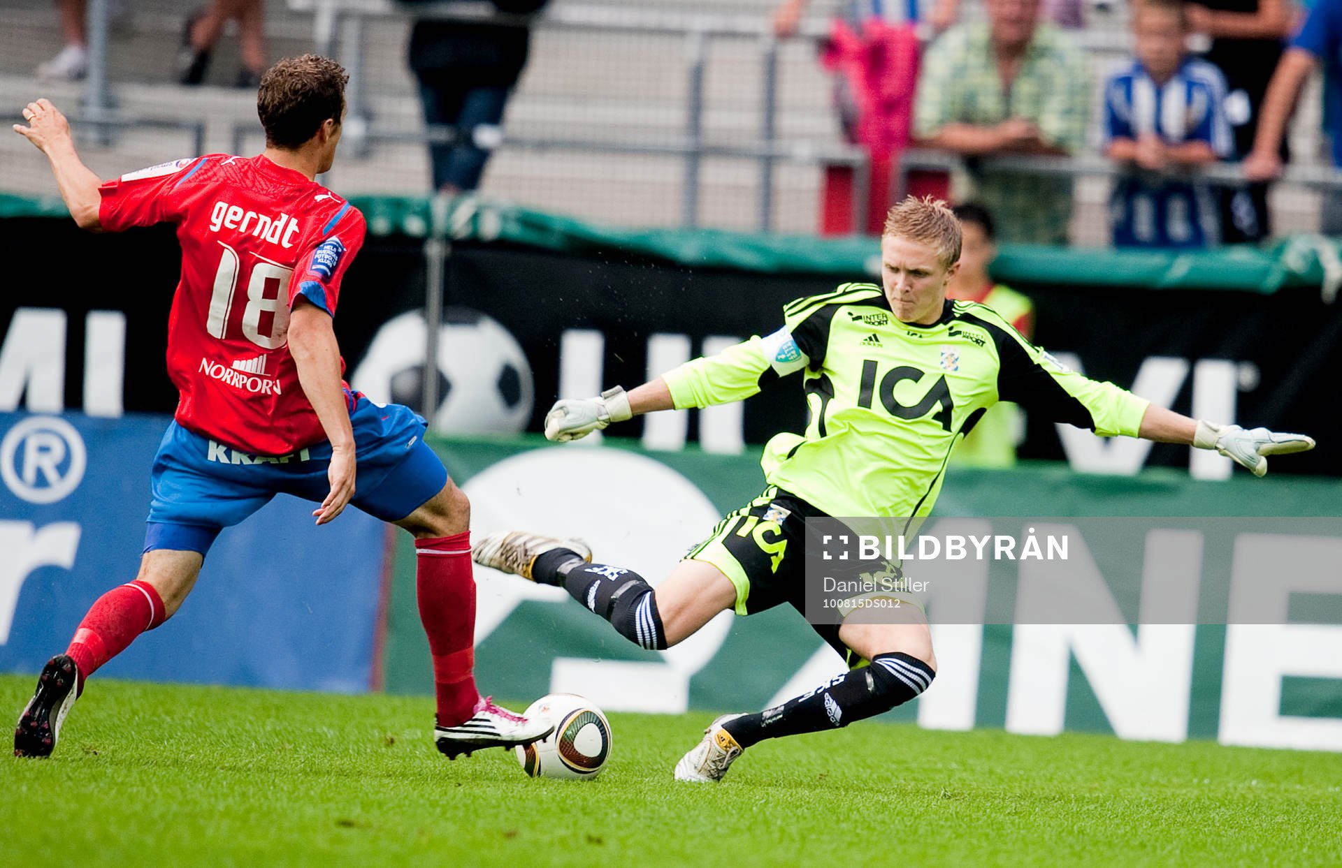 Markus Sandberg, målvakt IFK Göteborg, Alexander Gerndt,