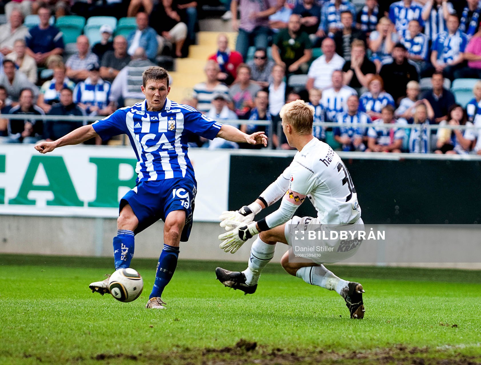 Hannes Stiller, IFK Göteborg, Pär Hansson, målvakt
