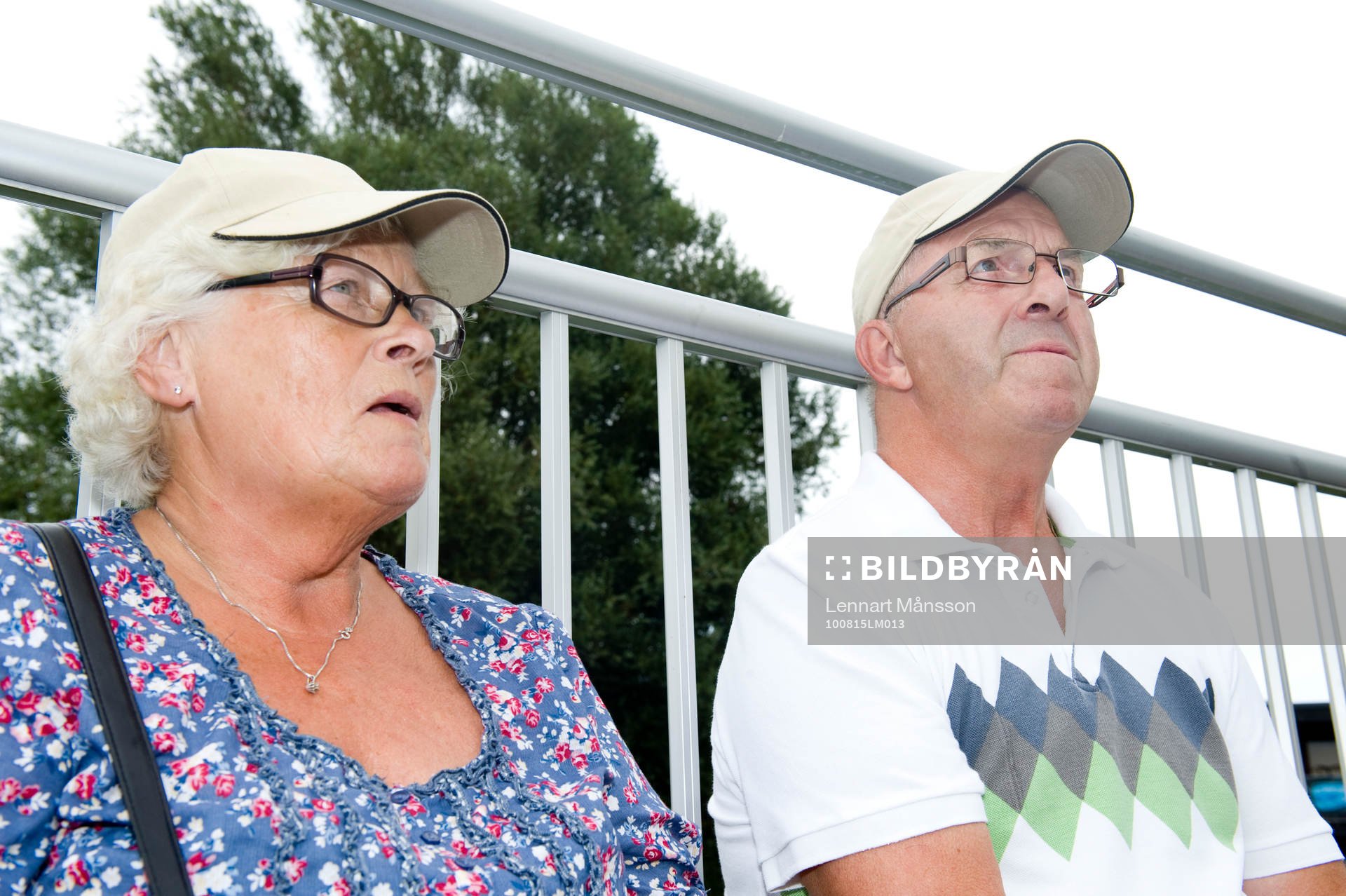 Inga och Jan Nilsson som är trogna supporter