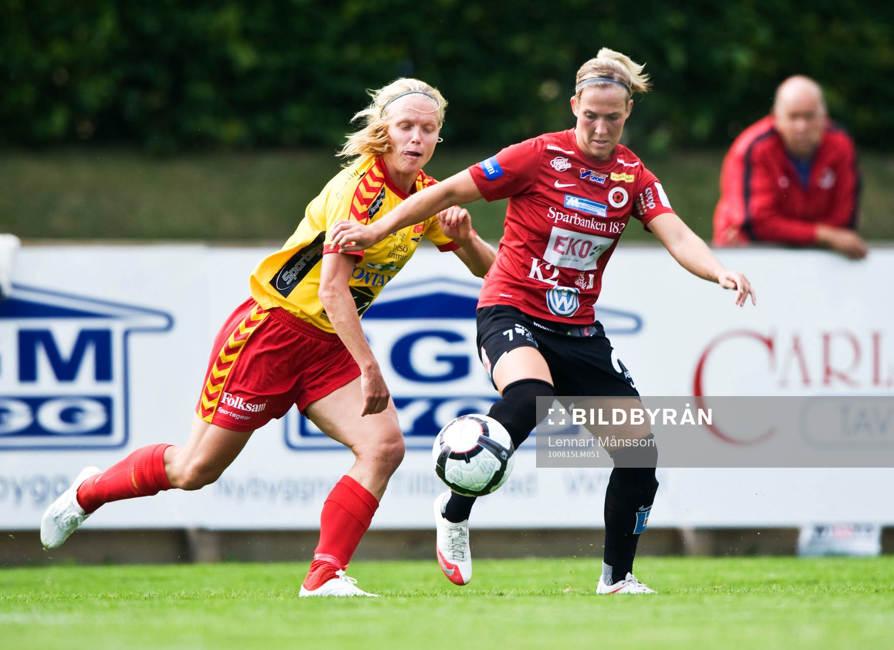 Elin Ekblom Bak, Tyresö och Kirsty Yallop, Kristianstad