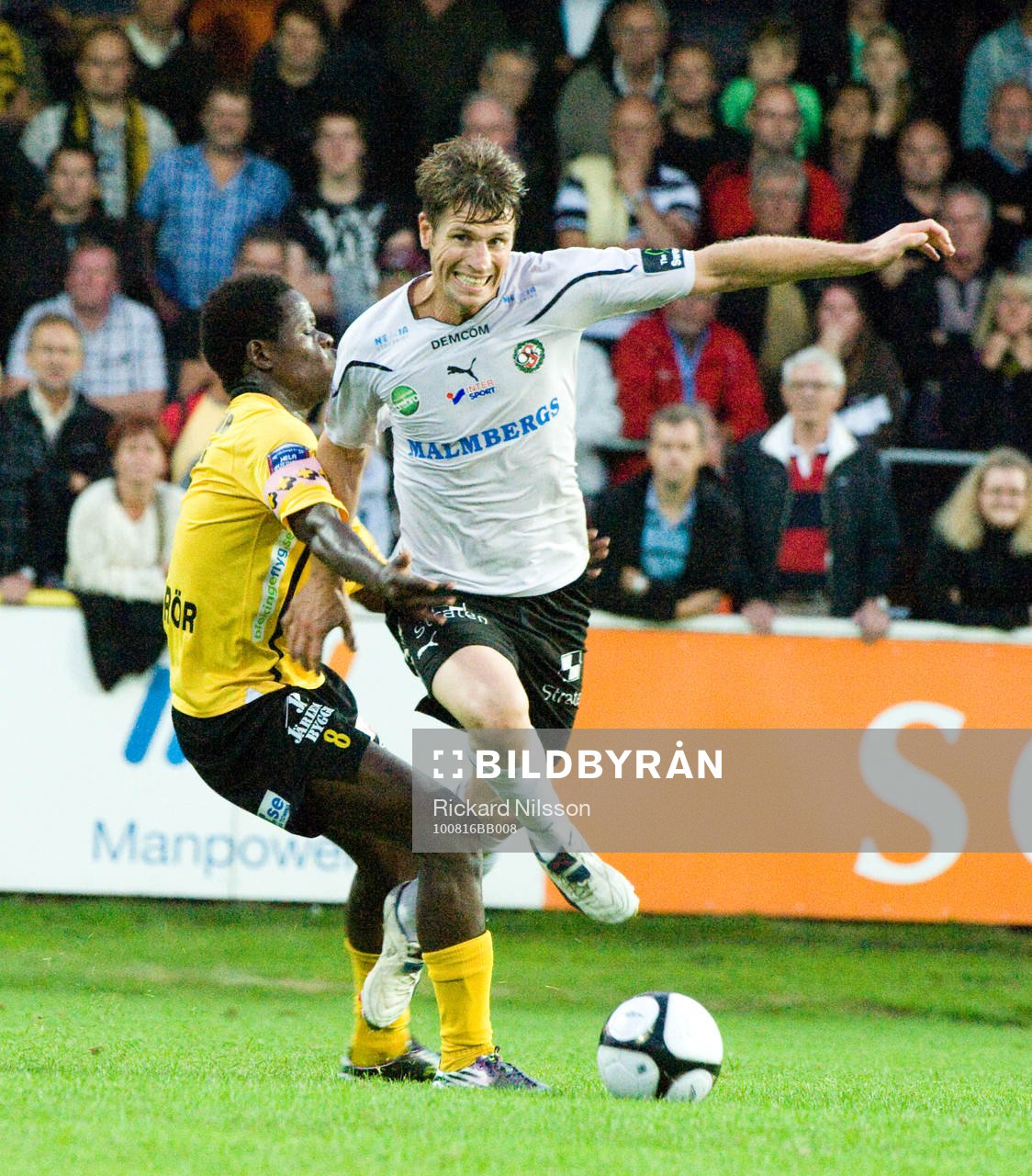 Patrick Osiako, Mjällby och Patrik Anttonen, Örebro