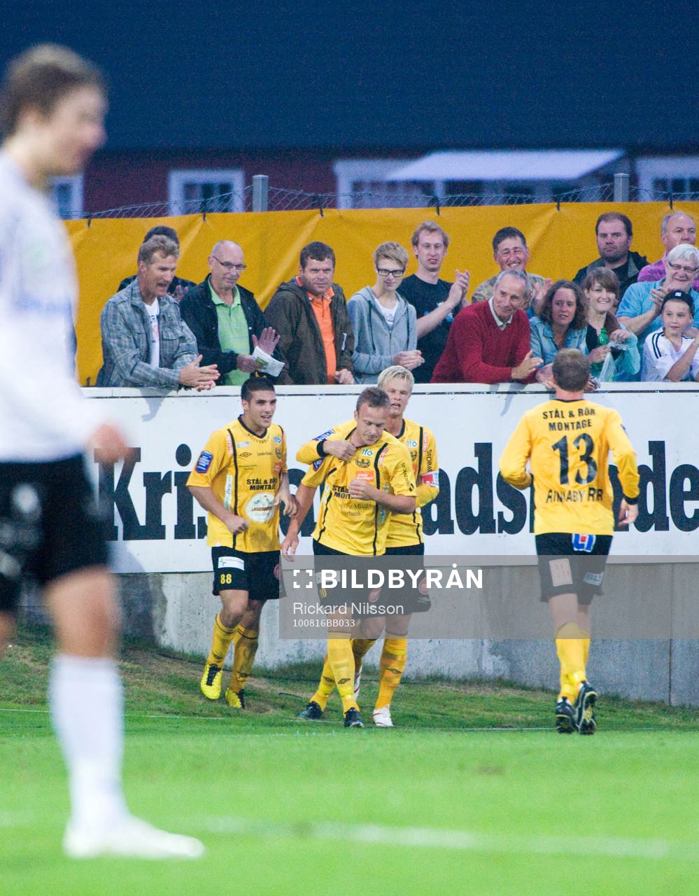 Marcus Ekenberg, Mjällby, jubel
