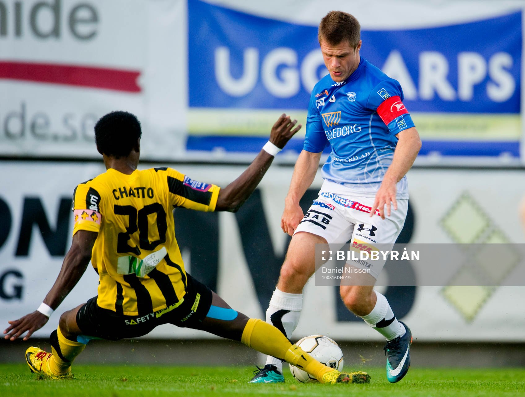 Dennis Melander, Trelleborg och Dominic Chatto, Häcken