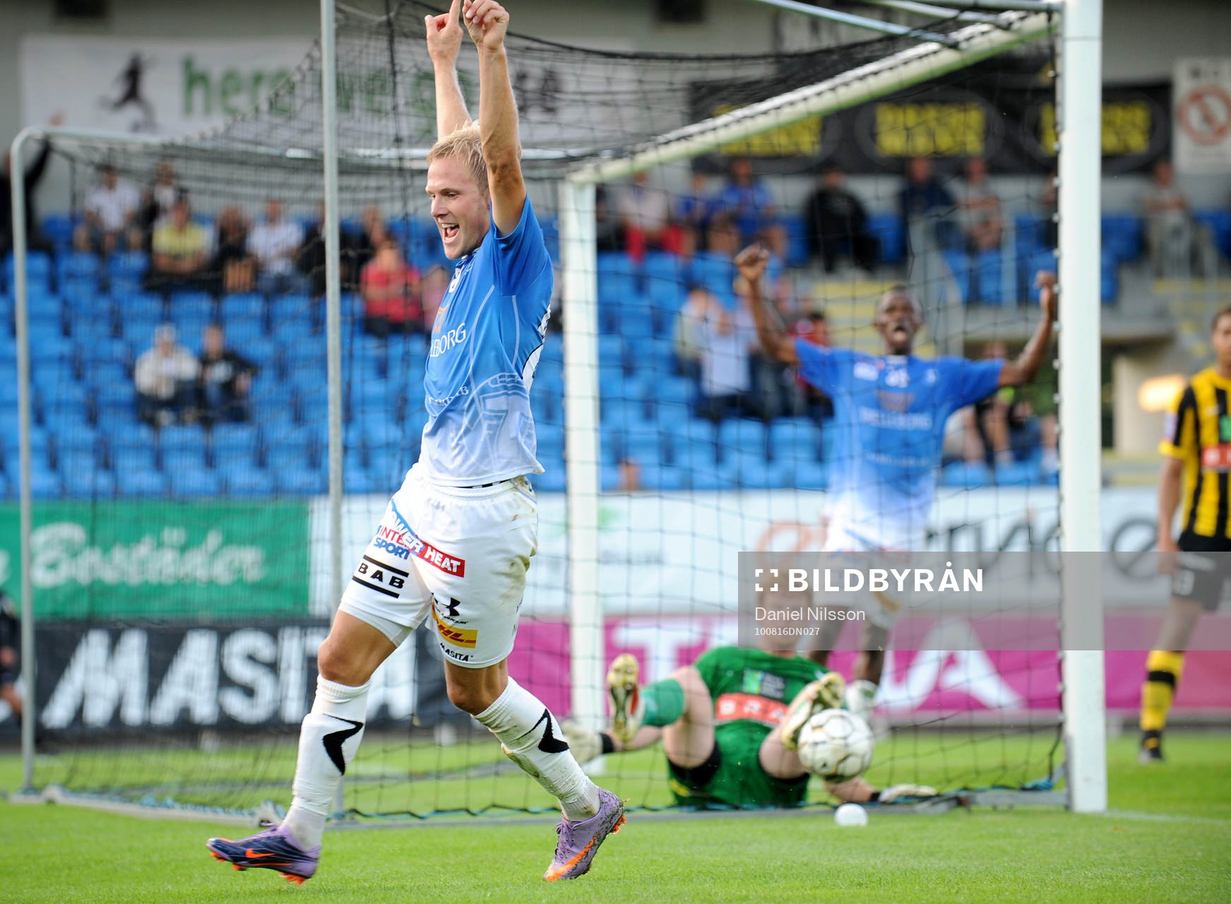 Magnus Andersson, Trelleborg (Jubel) och Christoffer