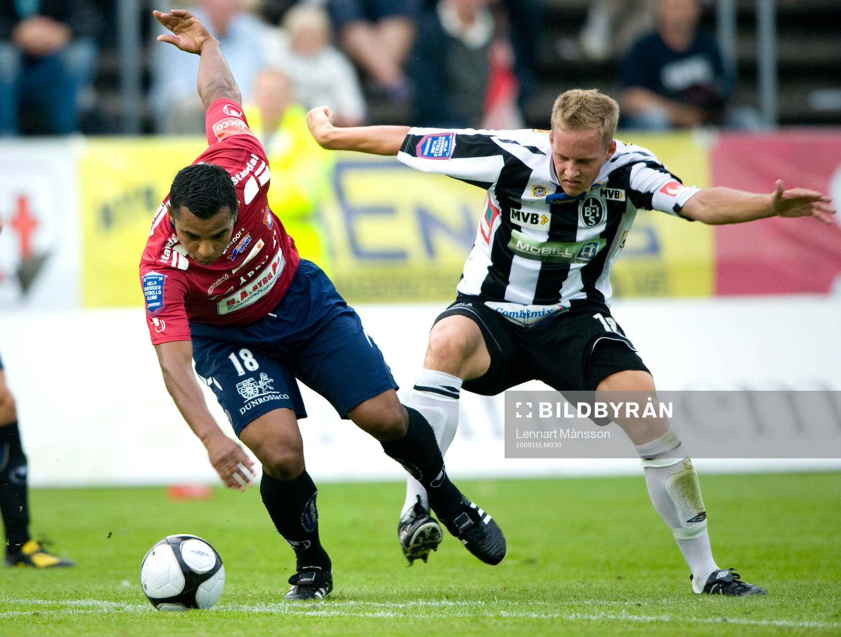 Jesper Olsson, Landskrona och Alvaro Santos, Örgryte