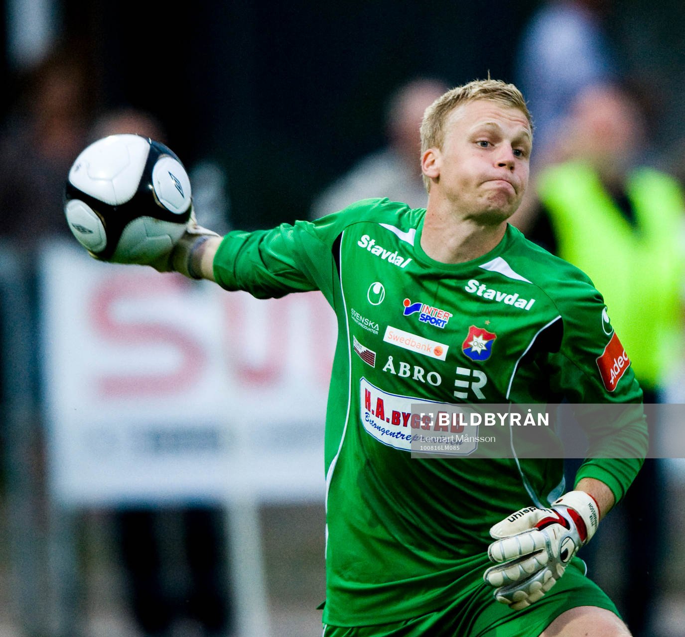 Peter Abrahamsson, målvakt