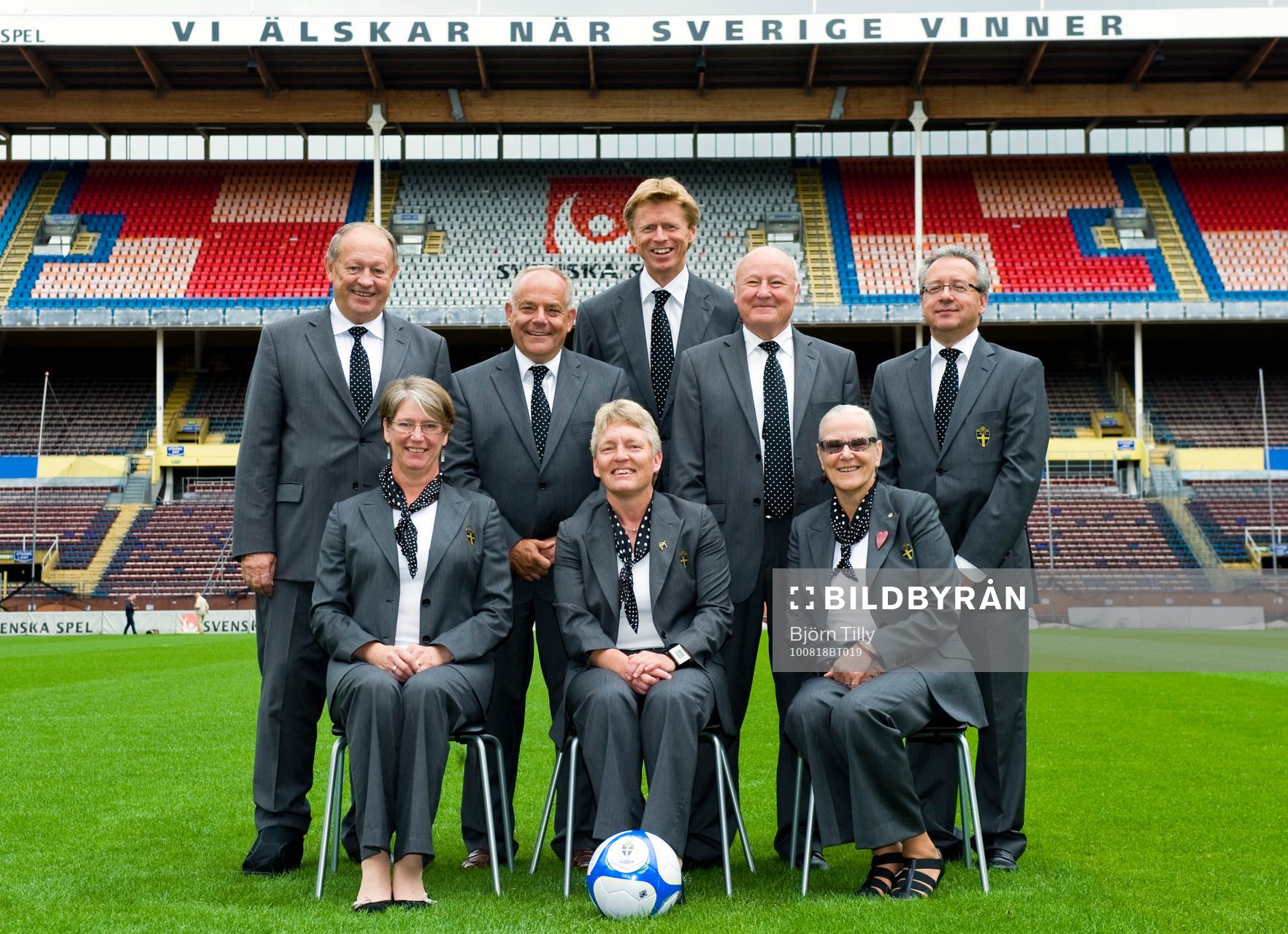 Stående: Gillis Persson, ledamot, Mikael Santoft,