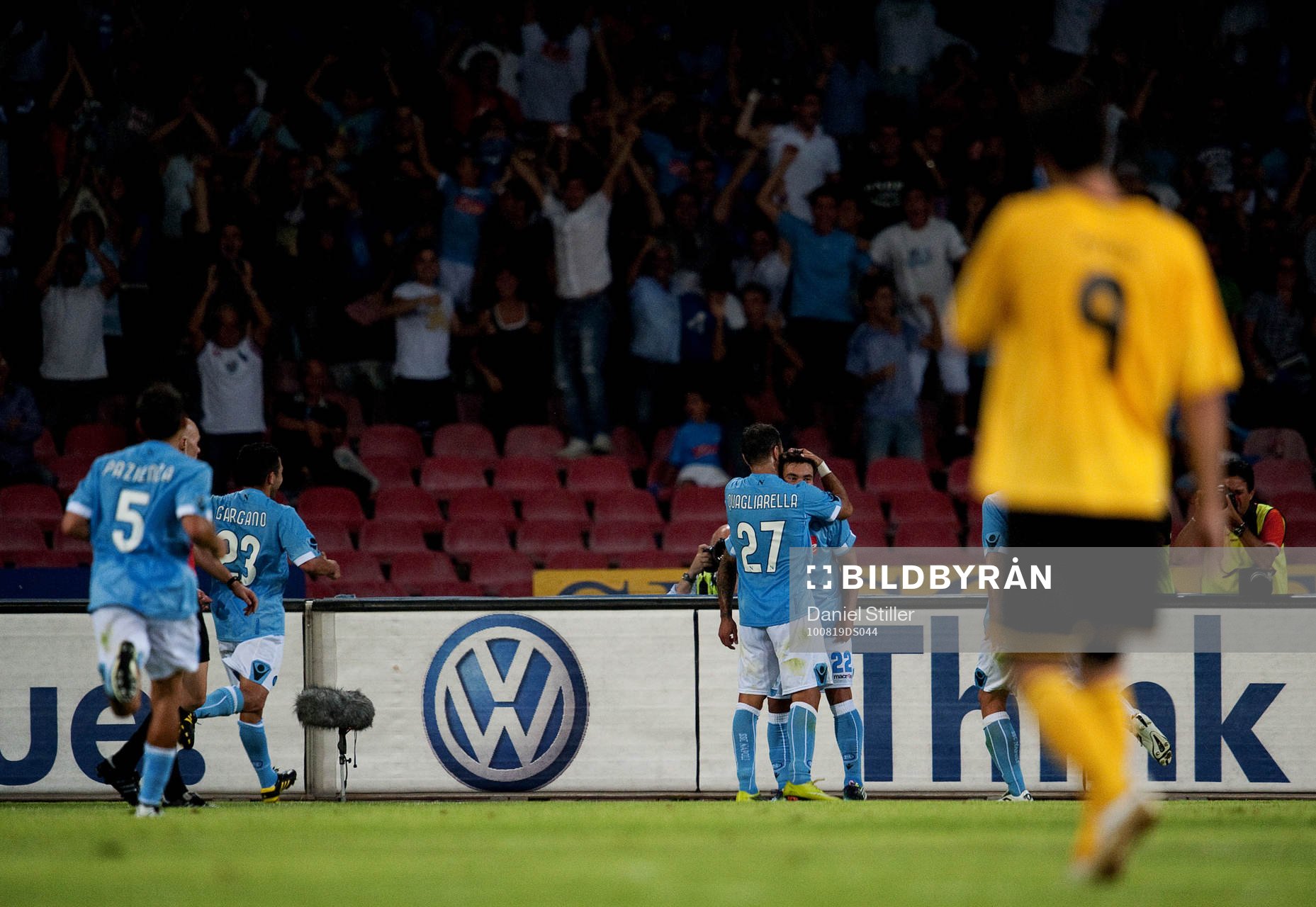 Ezequiel Lavezzi, Napoli (Jubel)
