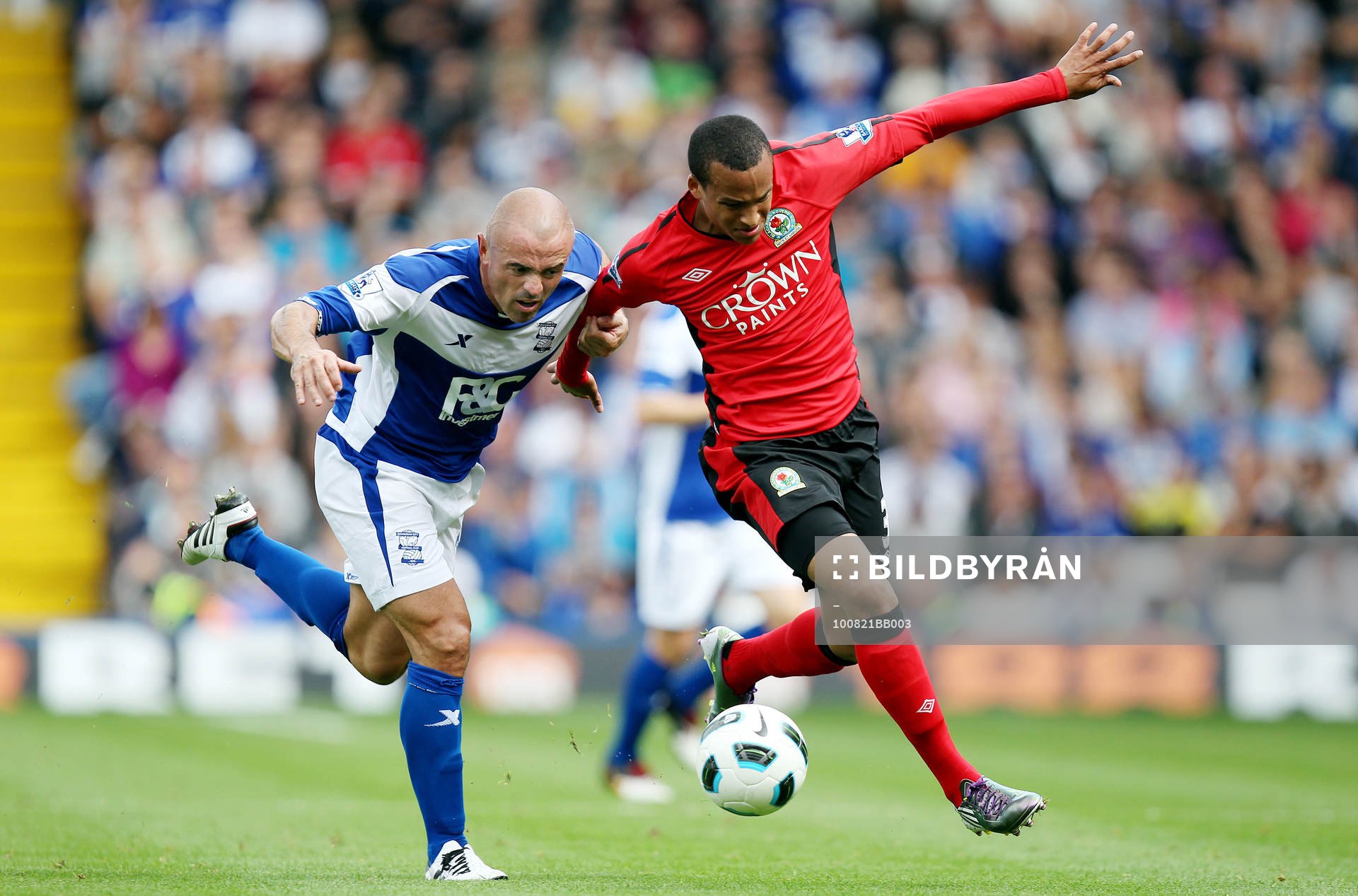 Stephen Carr, Birmingham och Martin Olsson, Blackburn