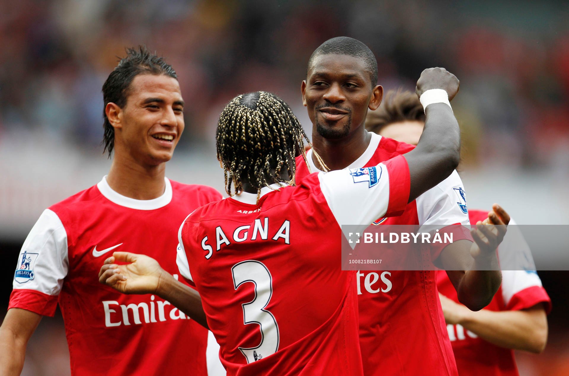 Abou Diaby , Arsenal, glädje, jubel