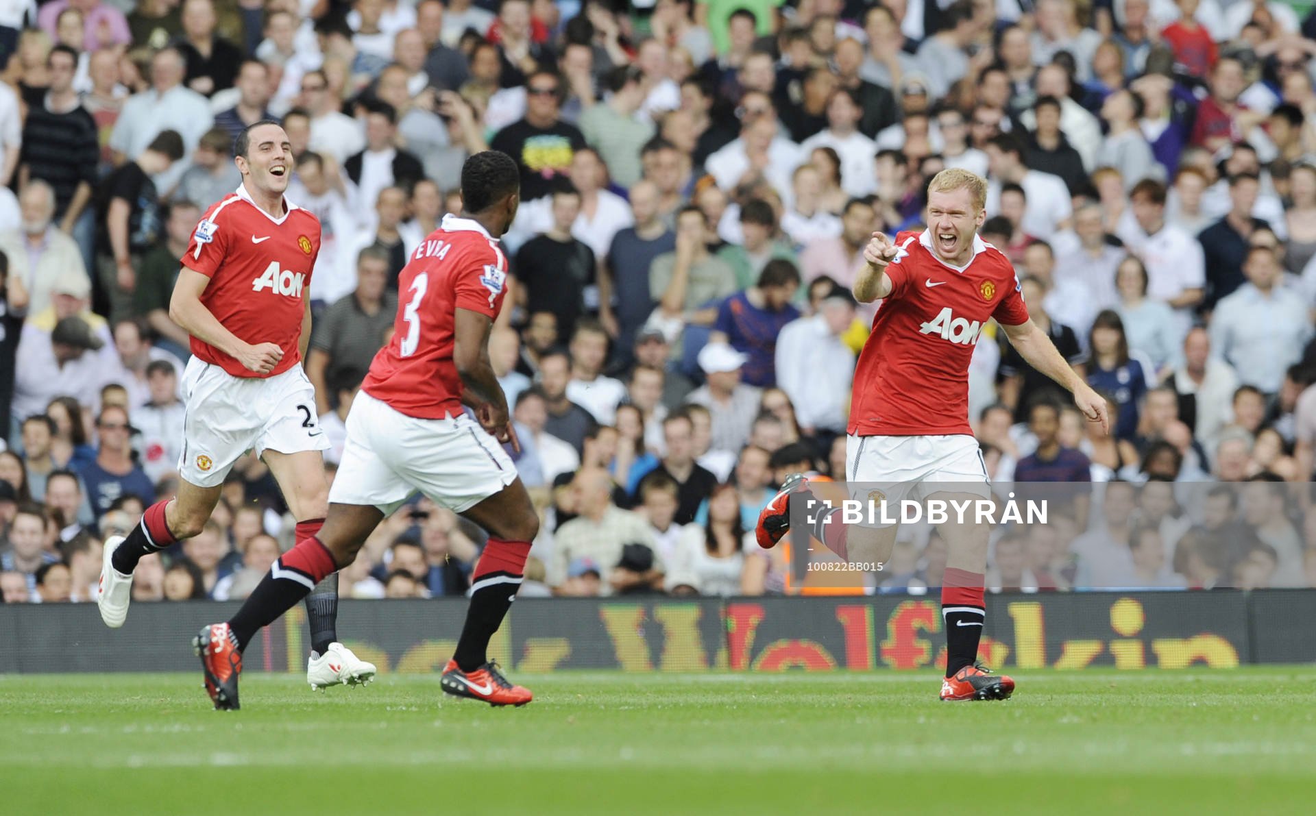 Fotboll, engelsk, Premier League, Fulham - Manchester