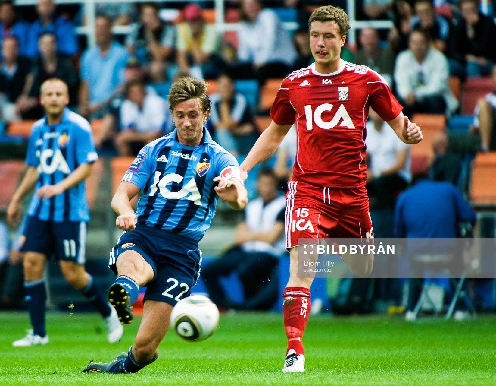 Philip Hellquist, Djurgården gjorde 1-0 och Jakob