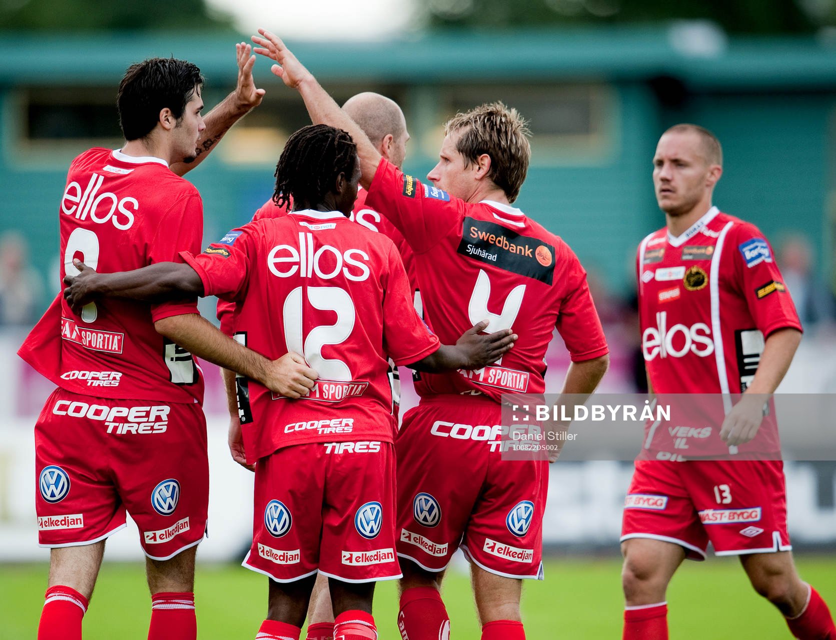 Denni Avdic, IF Elfsborg, gör 1-1. Jubel