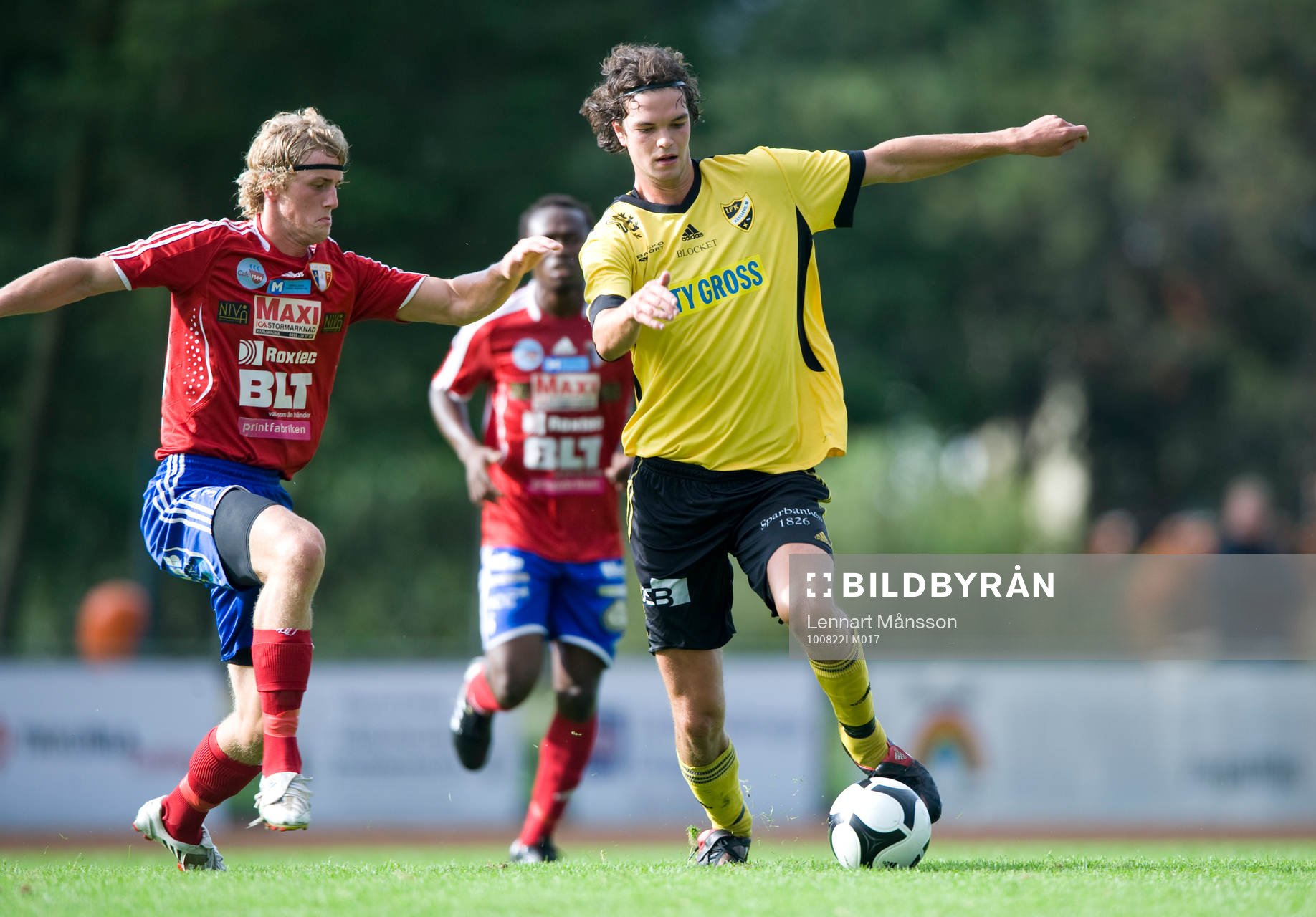 Straffsituation, Filip Thurn trycks ner