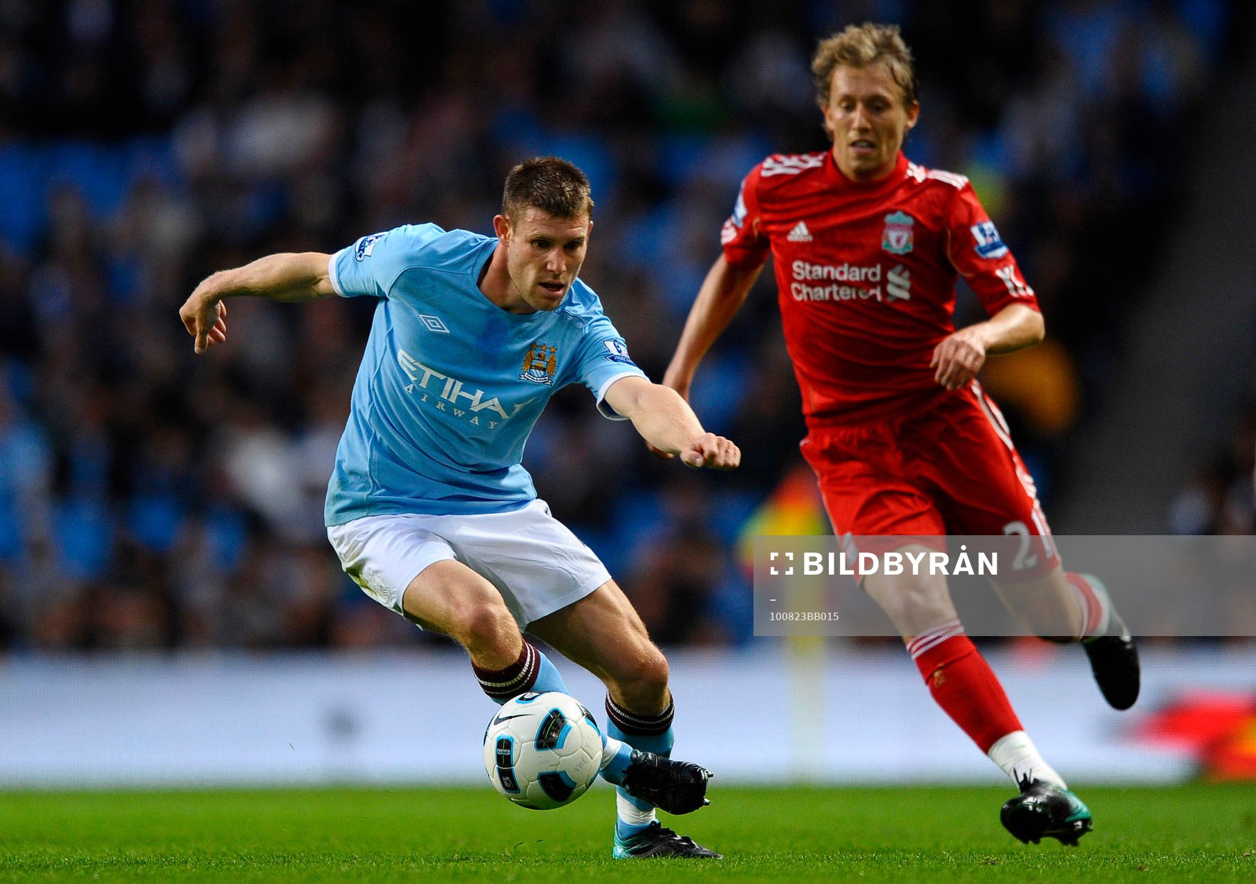 Fotboll, Premier League, Engelsk, Manchester City -